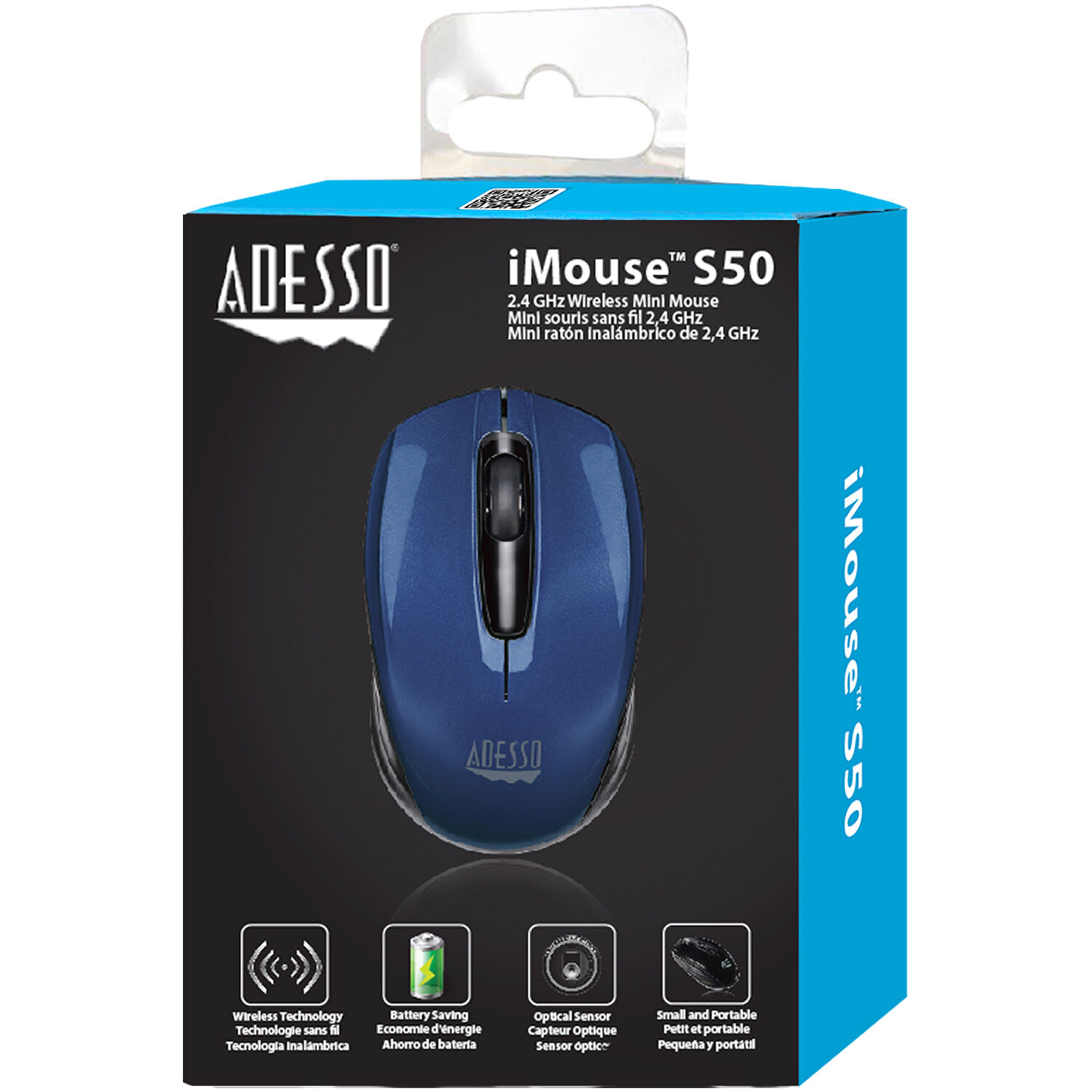 2.4GHz Wireless Mouse Blue — view 9