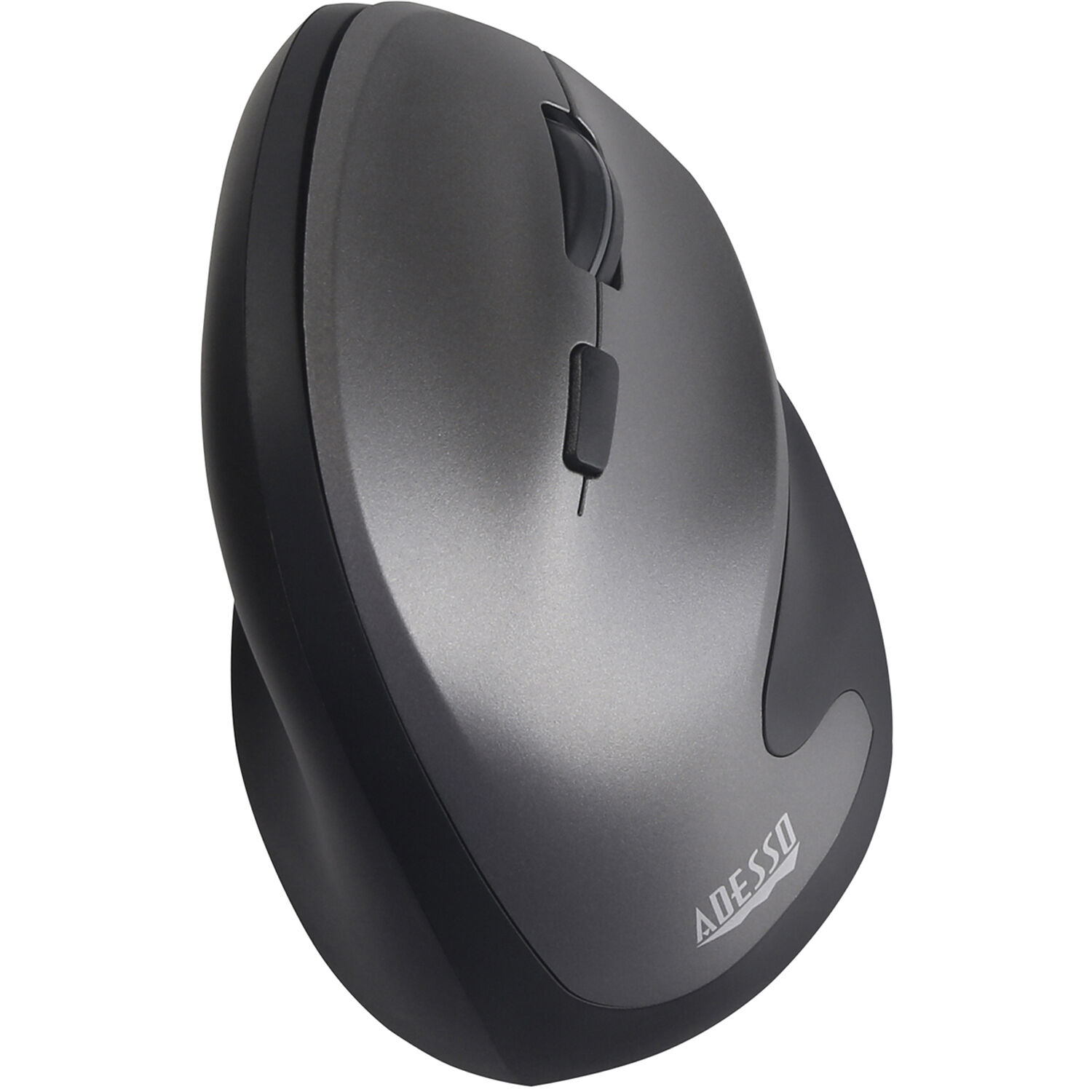 Adesso iMouse A20 antimicrobial vertical wireless optical scroll mouse — view 2