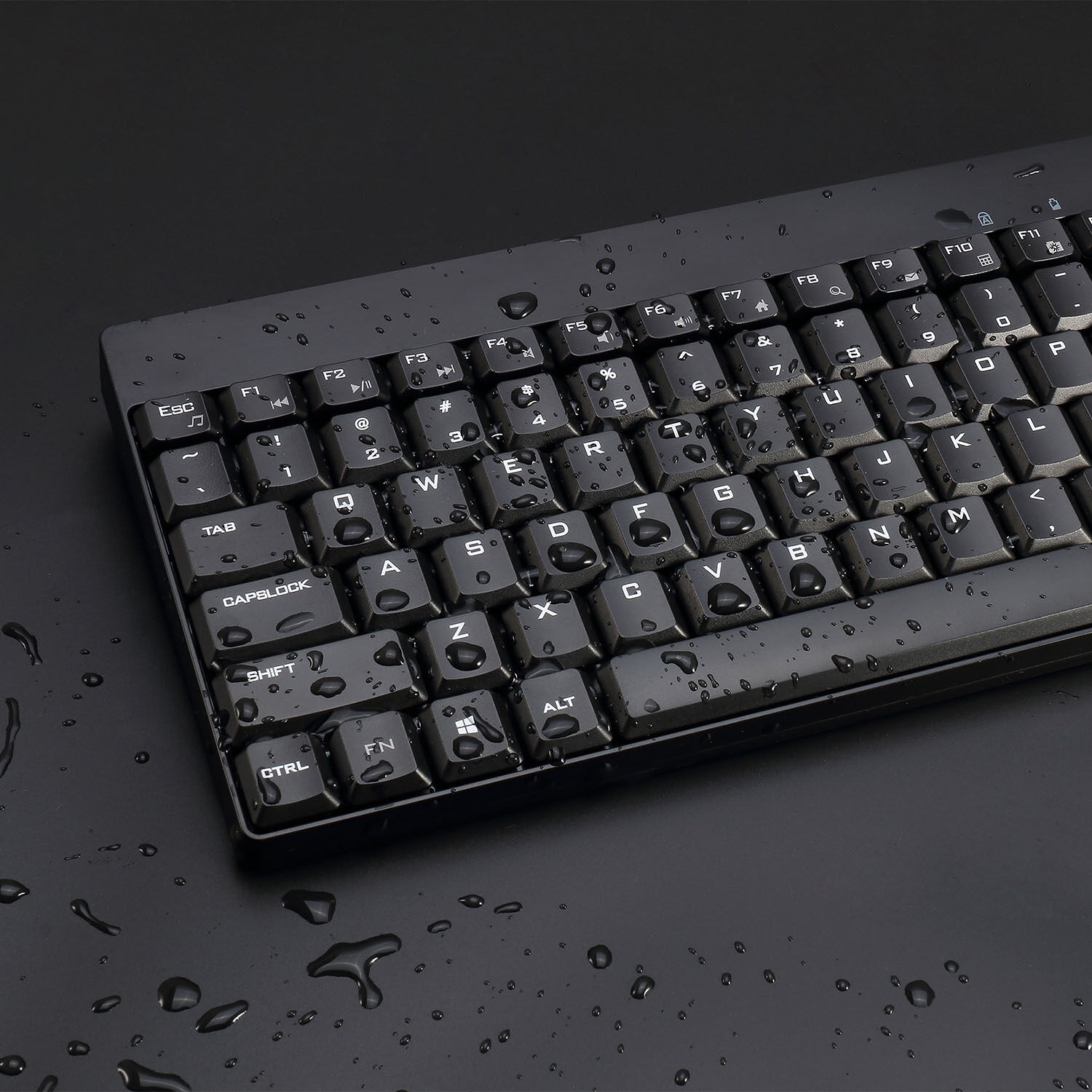 Adesso wireless mini keyboard and mouse combo for compact notebook workspaces — view 8
