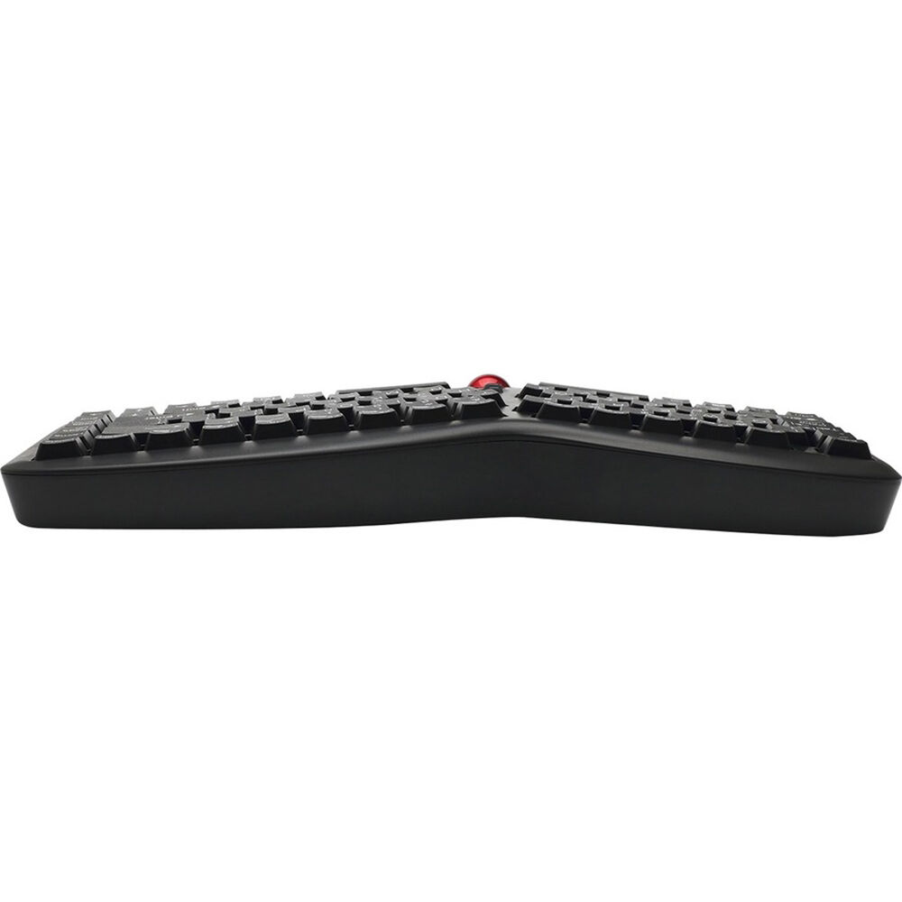 Adesso Tru-Form Media 3150 wireless ergonomic trackball keyboard with split layout — view 4