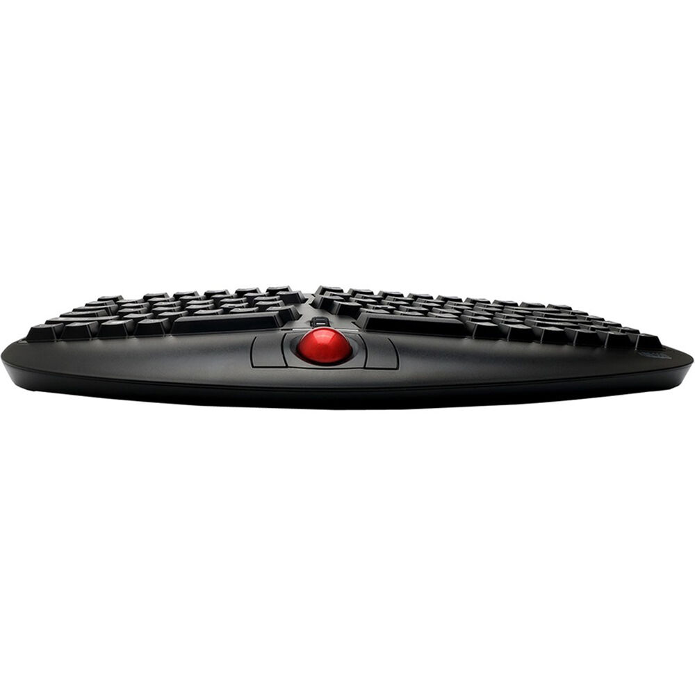 Adesso Tru-Form Media 3150 wireless ergonomic trackball keyboard with split layout — view 5