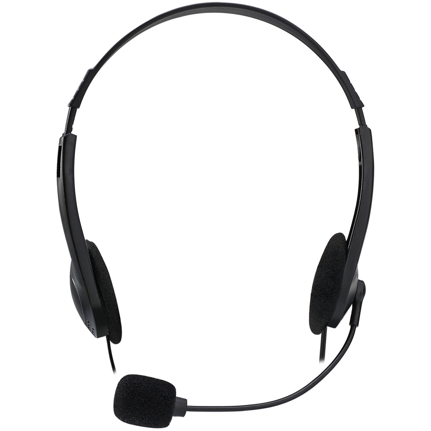 Adesso XTREAM H4 stereo wired headset with microphone and dual 3.5 mm connectors — view 2