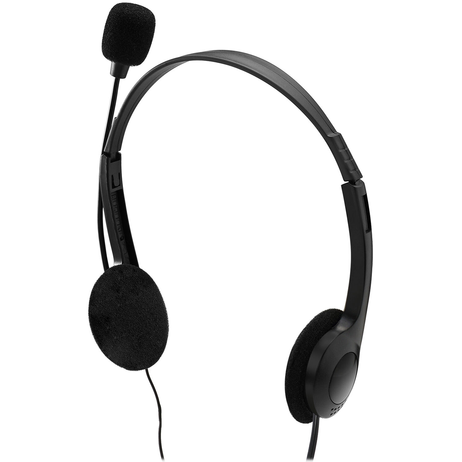 Adesso XTREAM H4 stereo wired headset with microphone and dual 3.5 mm connectors — view 3