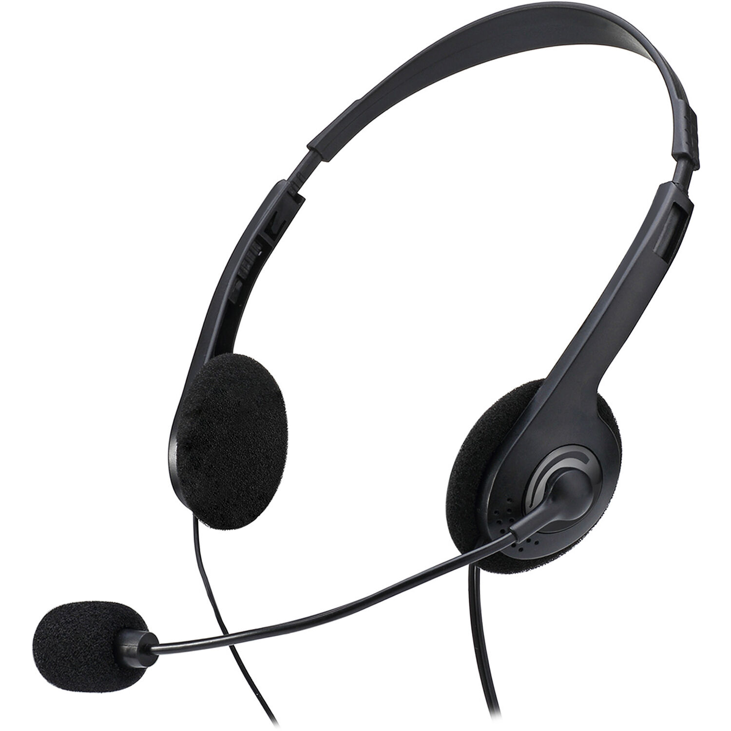 Adesso XTREAM H4 stereo wired headset with microphone and dual 3.5 mm connectors — view 4