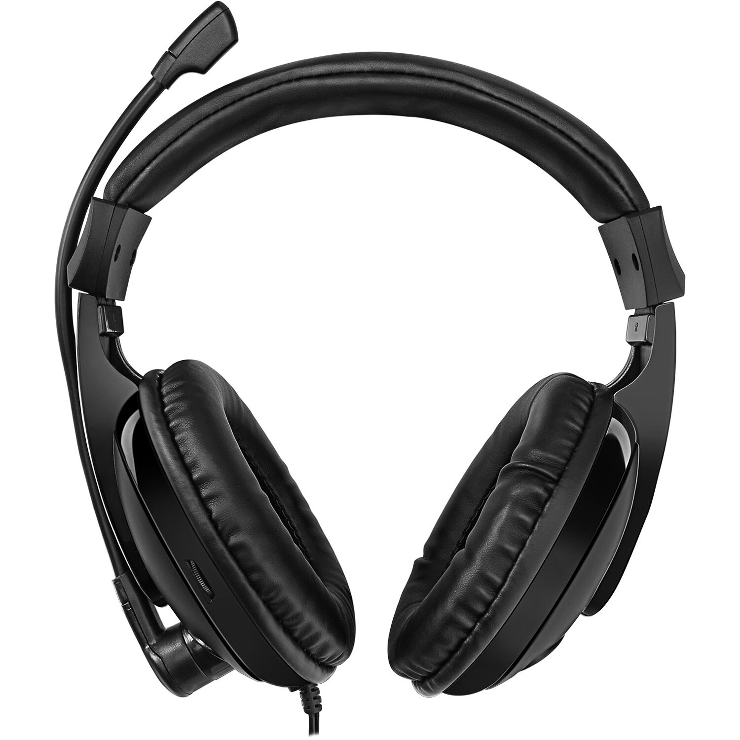 Adesso XTREAM H5 wired multimedia headset with adjustable headband and omnidirectional microphone — view 2