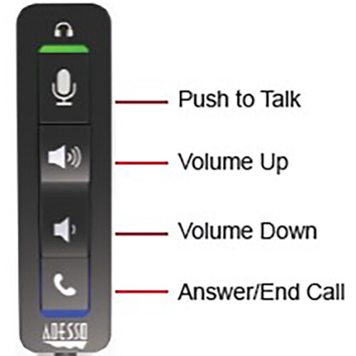 TAA COMPLIANT PUSH TO TALK - 2 IN 1 HEADSET — view 2