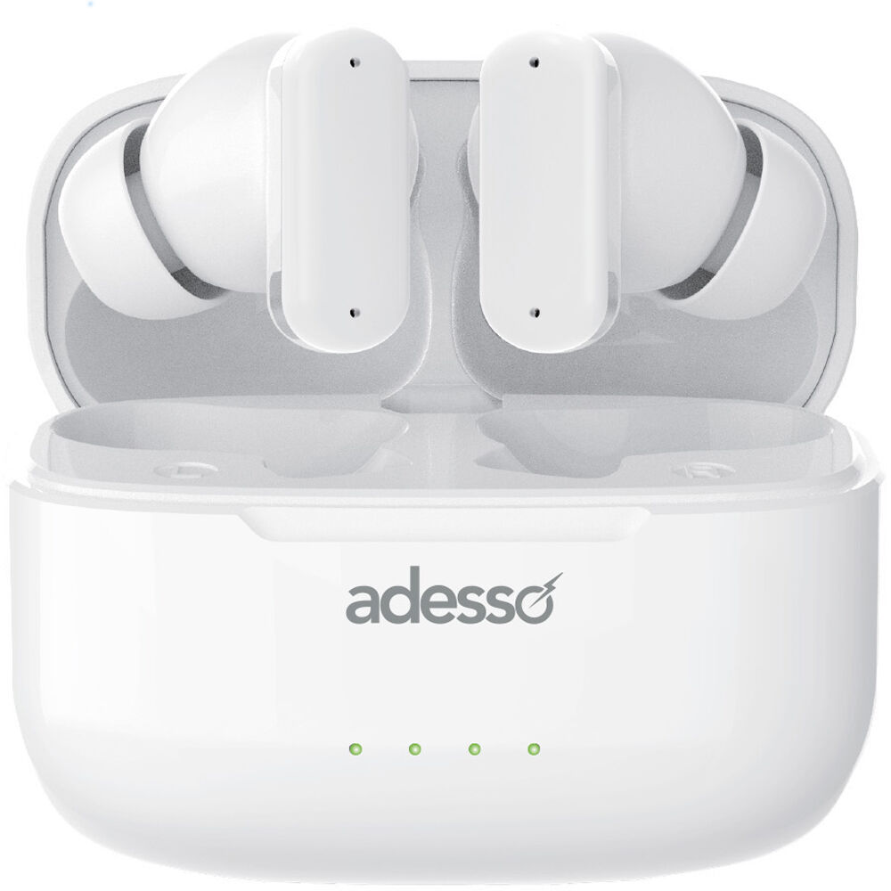 Adesso Xtream T2 true wireless noise-cancelling earbuds with charging case — view 2