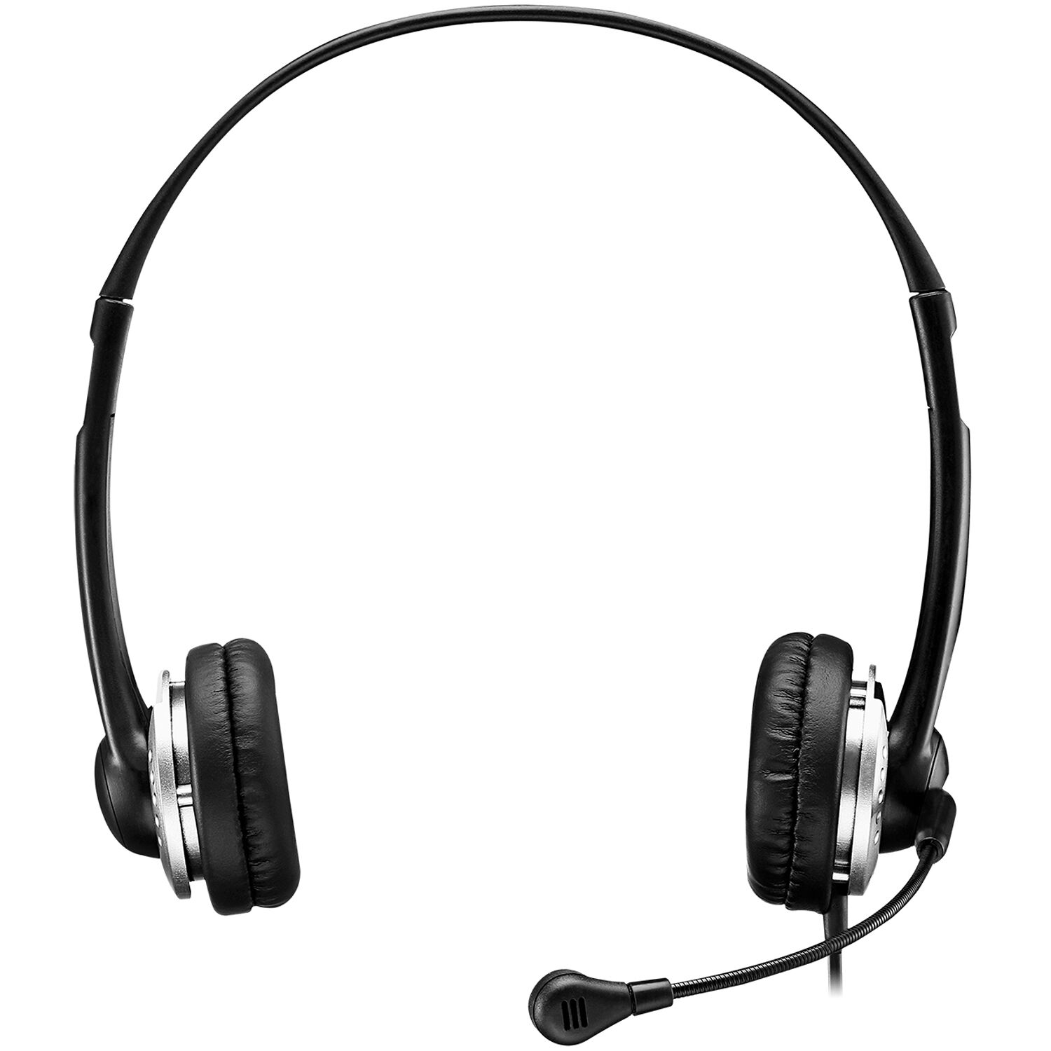 Adesso XTREAM P2 wired USB headset with adjustable microphone and removable earpads — view 2