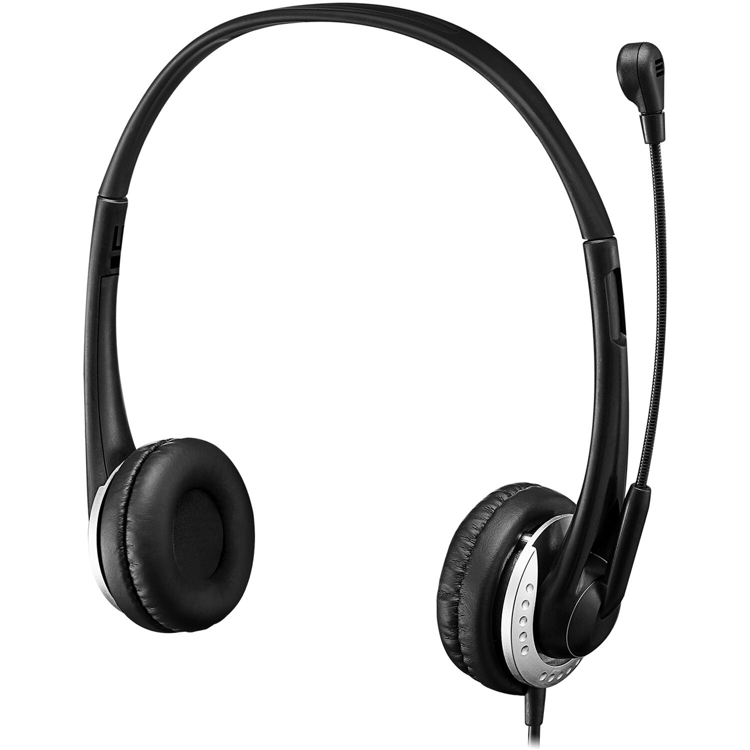 Adesso XTREAM P2 wired USB headset with adjustable microphone and removable earpads — view 3