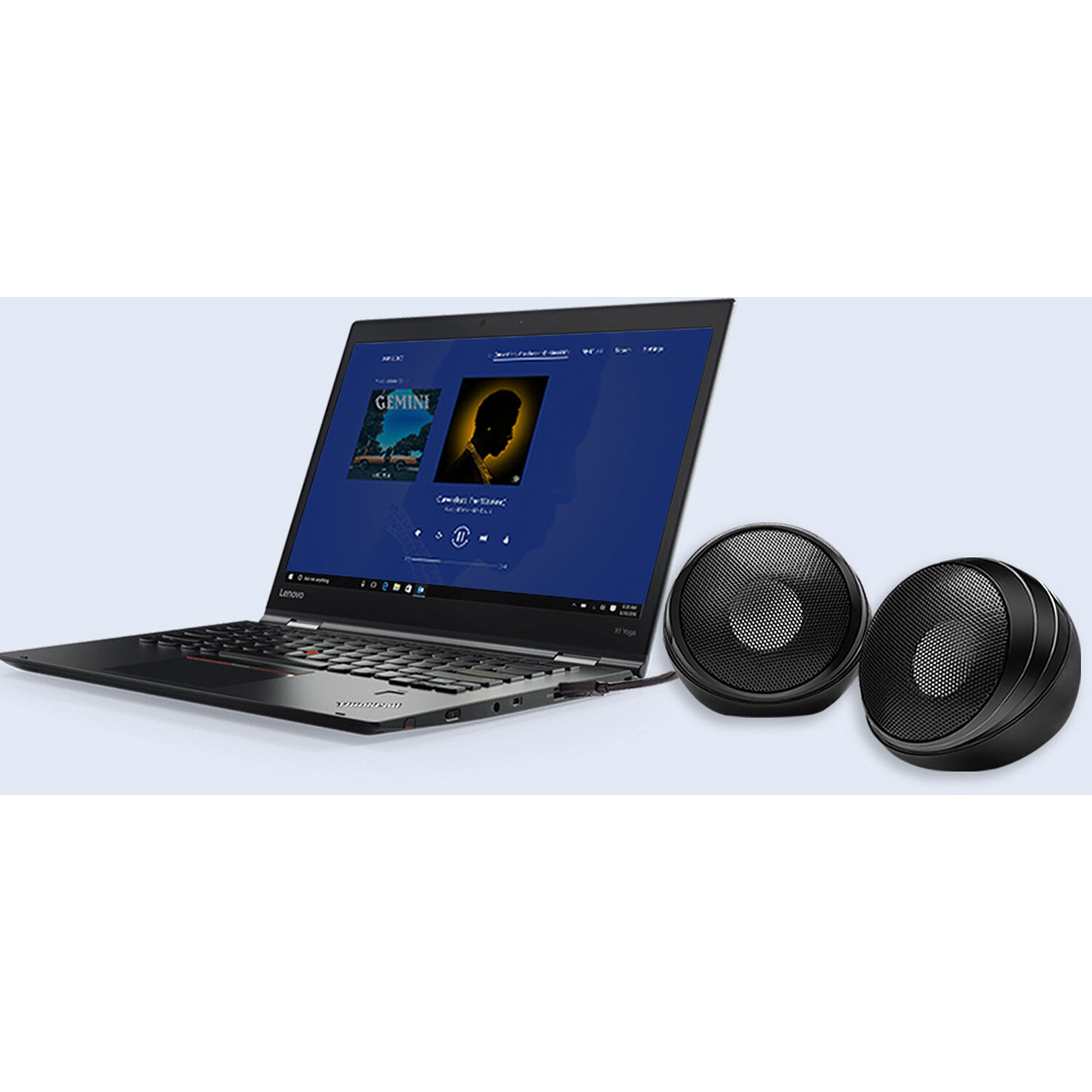 Adesso XTREAMS4 USB multimedia desktop speaker system with dual stereo speakers — view 4