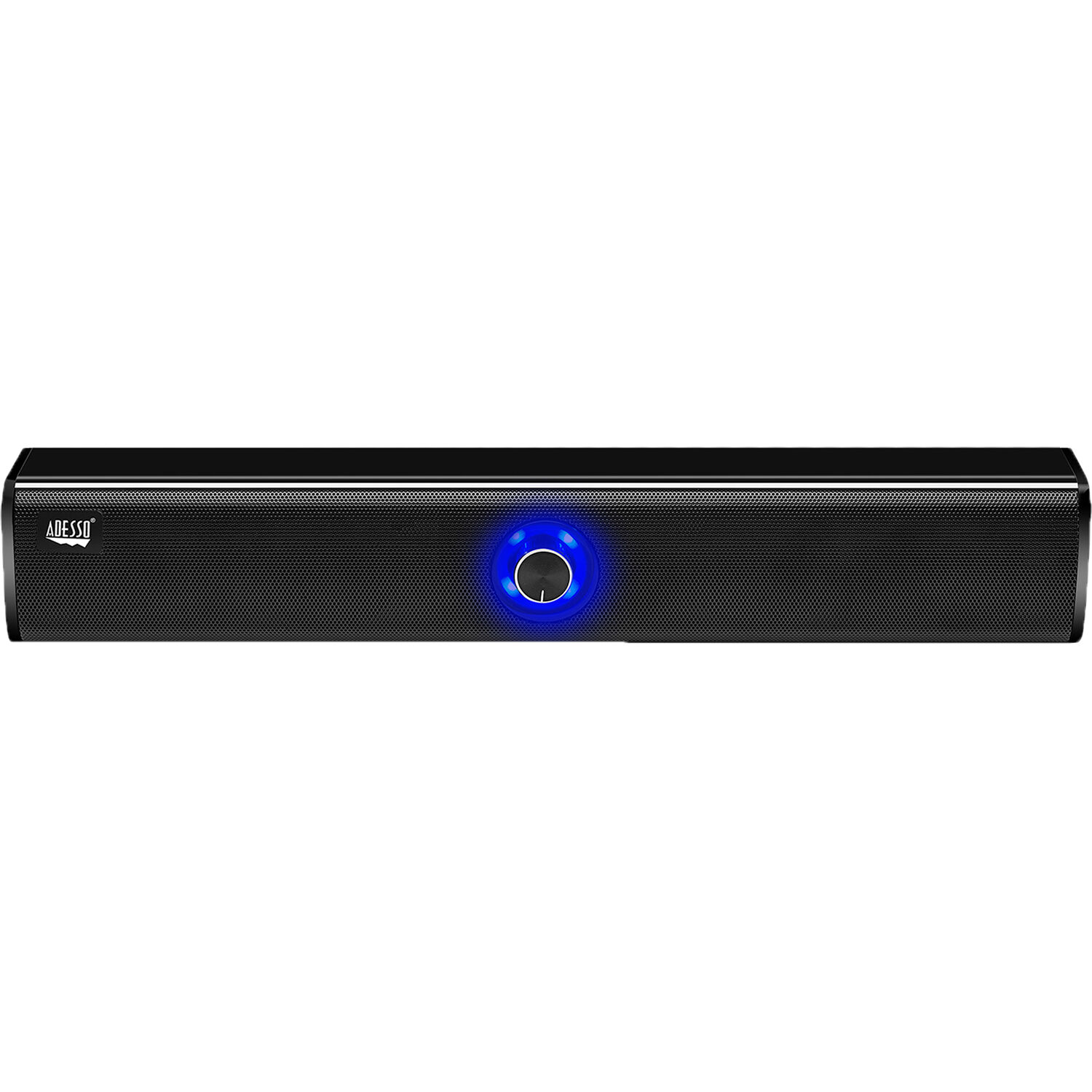 Adesso XTREAMS6 Bluetooth multimedia soundbar with dual speakers for desktop audio — view 2