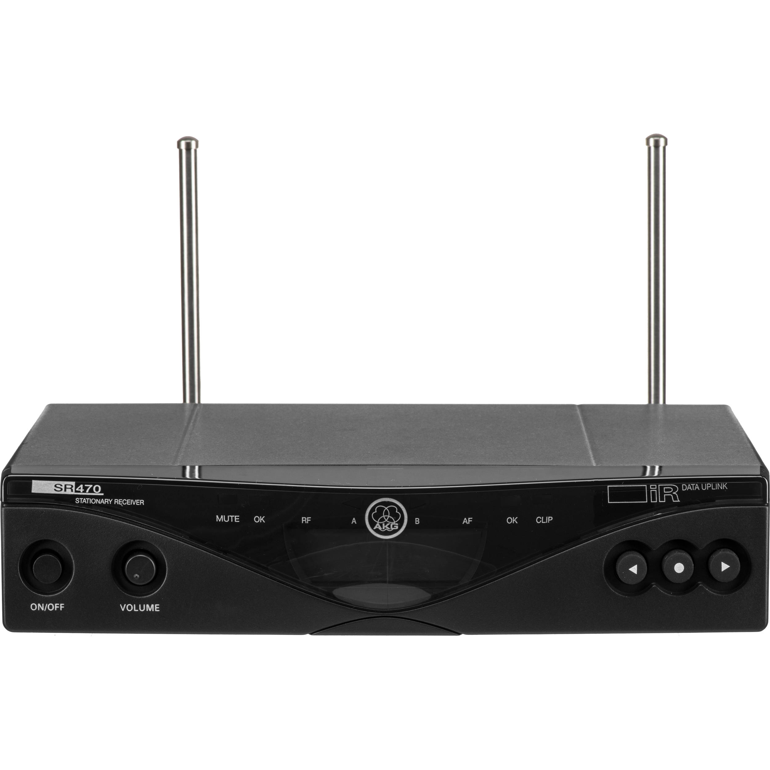 AKG wireless handheld microphone system with SR470 receiver and HT470/D5 transmitter — view 2