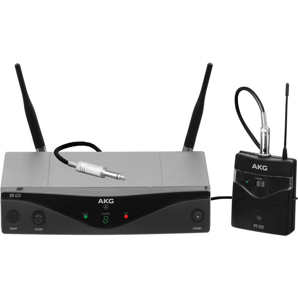 AKG Wireless Mic System 420 wireless microphone system by Harman — view 2