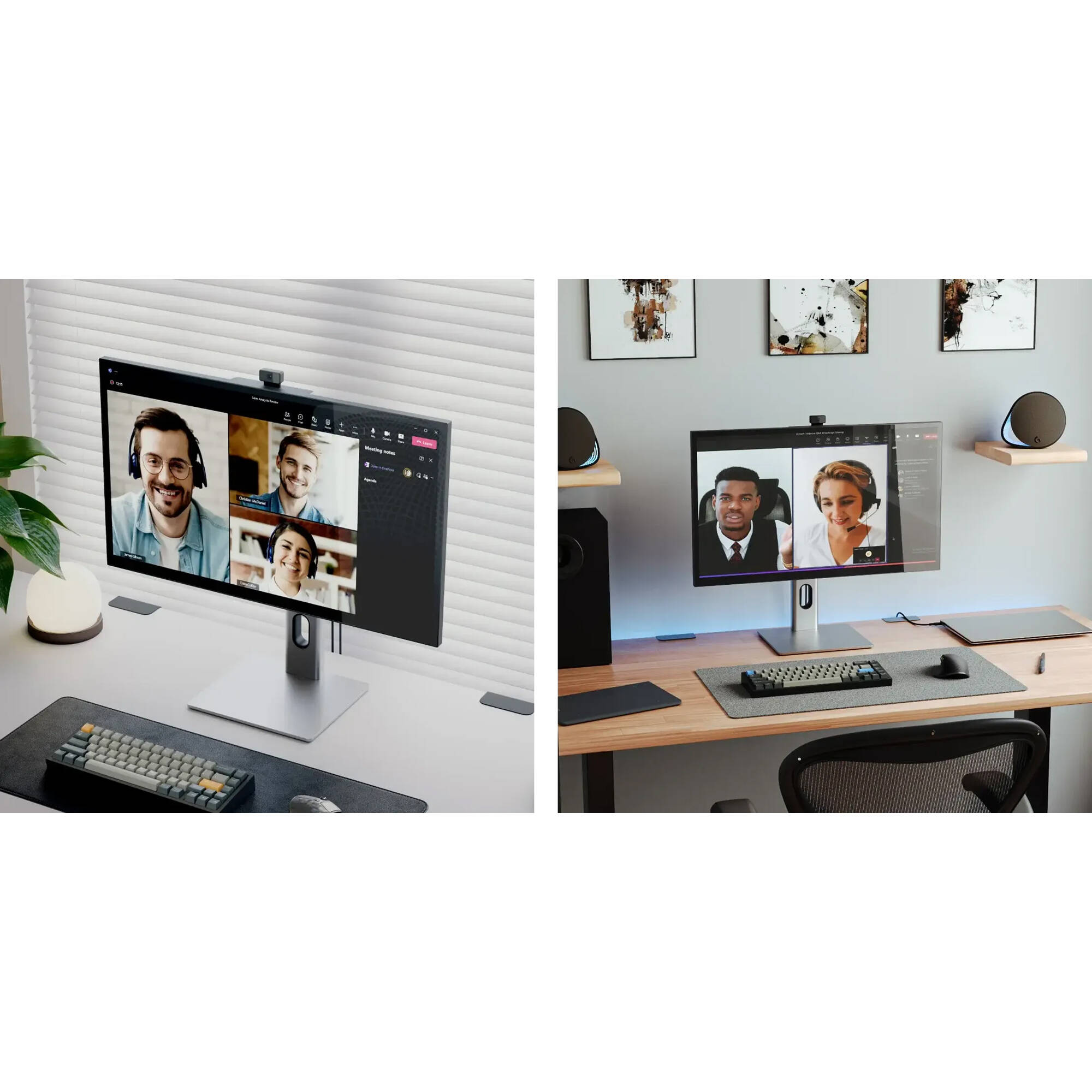 ALOGIC CLARITY PRO 27-inch UHD 4K monitor with built-in webcam and 65W USB-C Power Delivery — view 12
