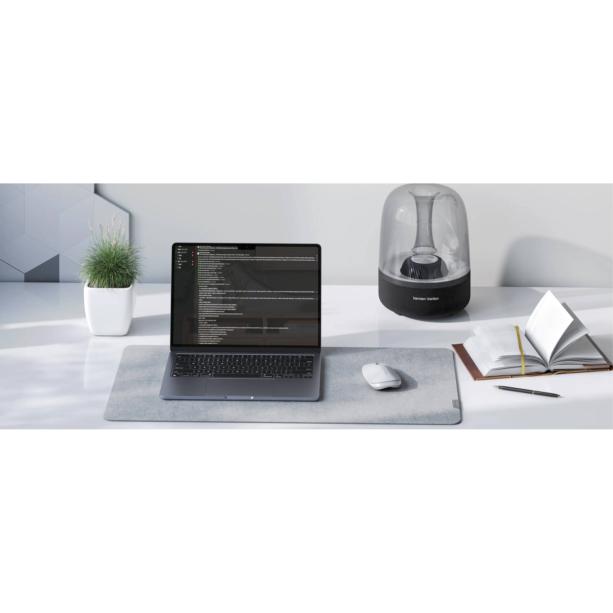 ECHELON BLUETOOTH USB-C RECHARGEABLE 4 KEYS MOUSE-WHITE — view 10