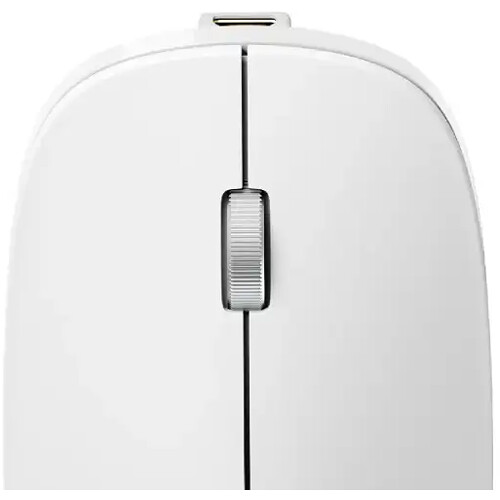 ECHELON BLUETOOTH USB-C RECHARGEABLE 4 KEYS MOUSE-WHITE — view 2