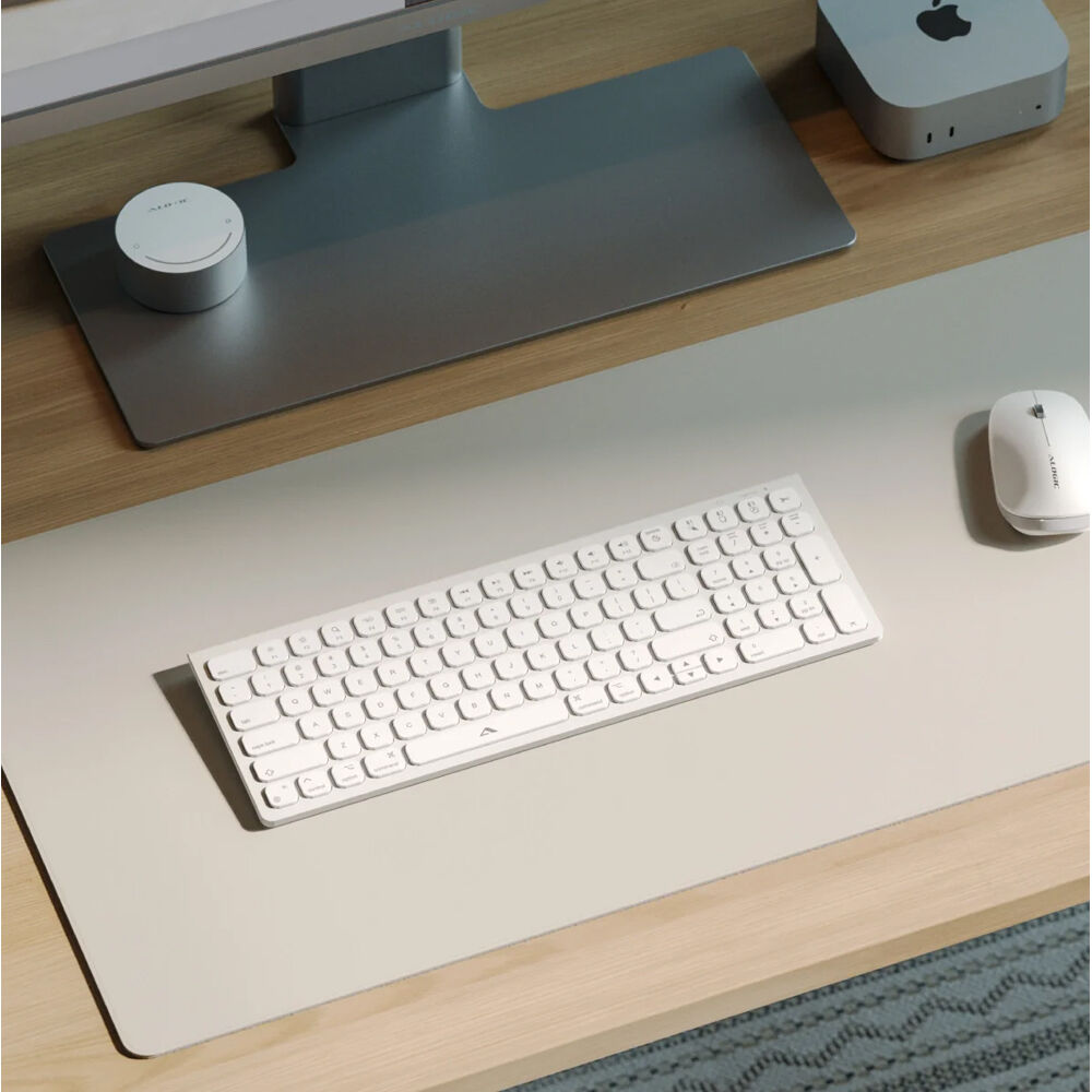 ALOGIC ECHELON COMPACT USB-C RECHARGEABLE BLUETOOTH KEYBOARD FOR MAC (WHITE), US — view 3