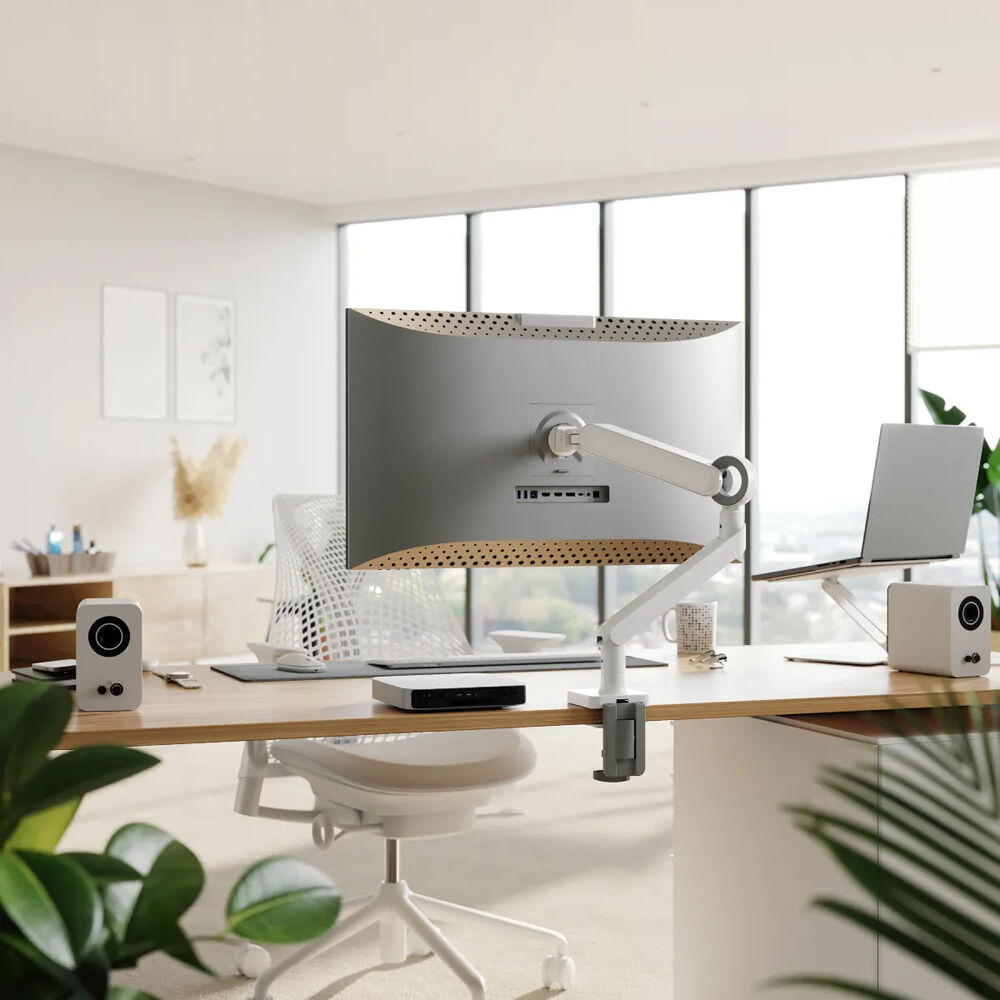 ALOGIC GLIDE flexible single monitor arm for one display — view 3