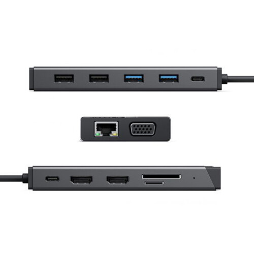 ALOGIC USB-C 12-IN-1 DUAL DISPLAY MINI DOCK MV2 — view 3