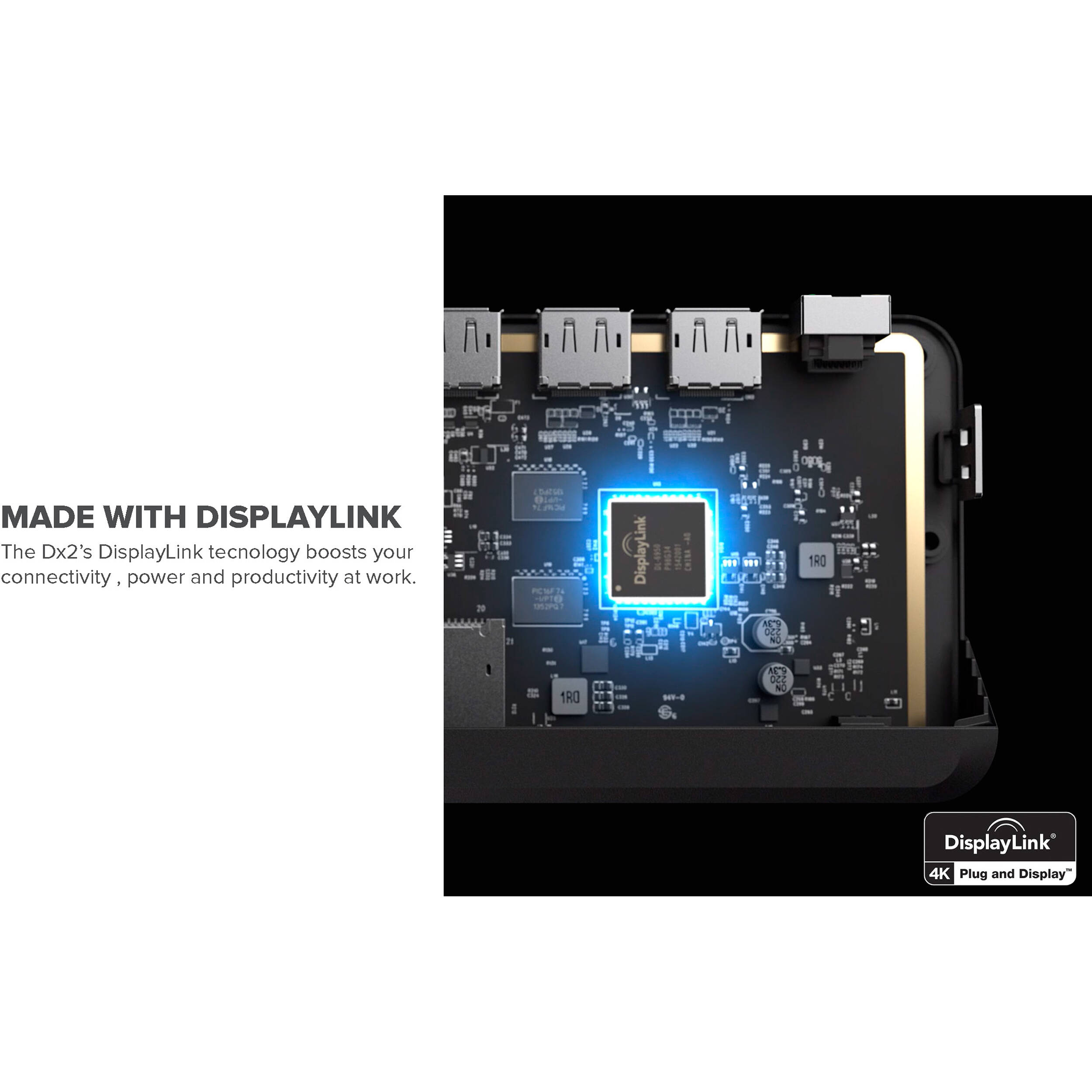 ALOGIC UNIVERSAL DUAL 4K DOCKING STATION WITH 100W POWER DELIVERY PRIME DX2 DOCK — view 23