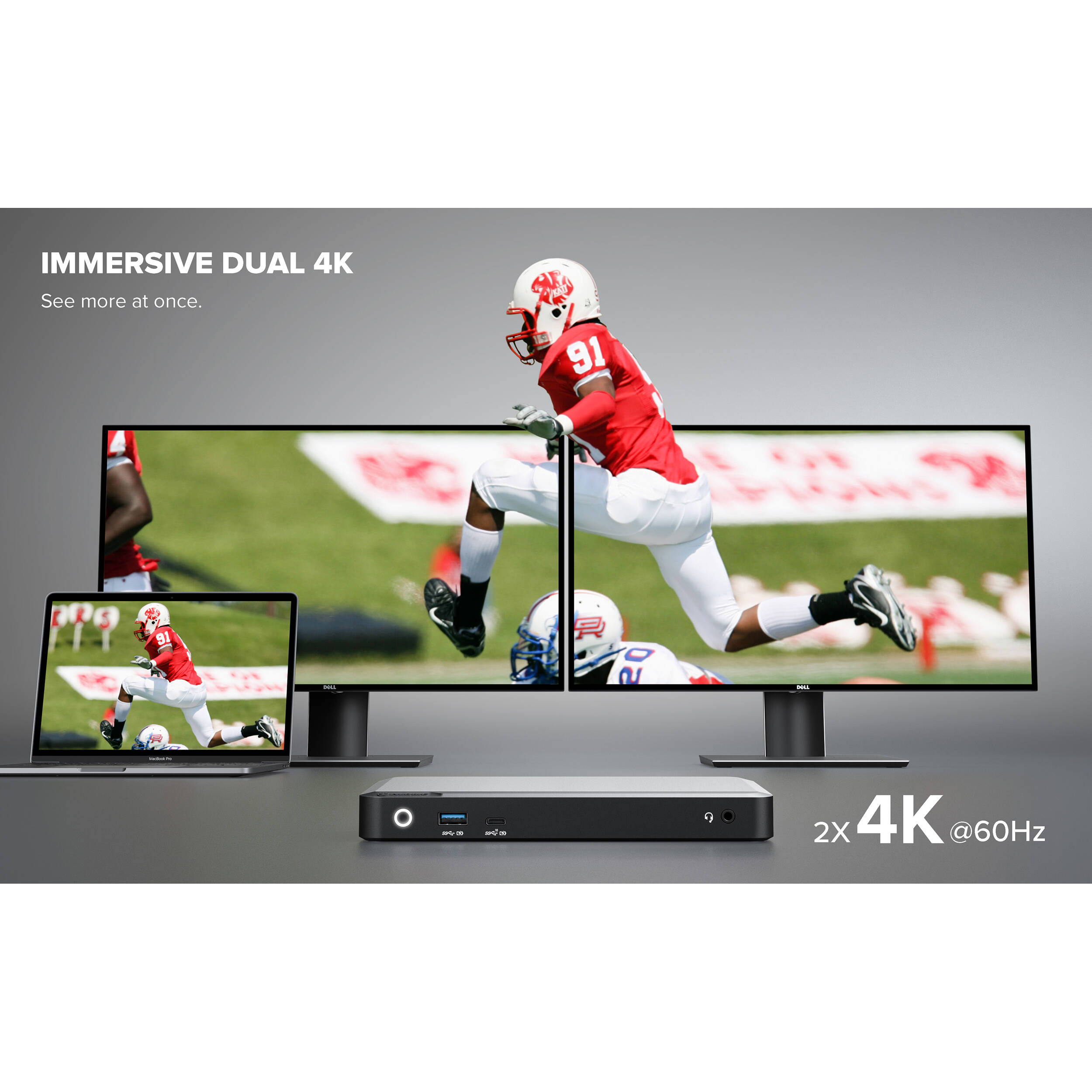 ALOGIC UNIVERSAL DUAL 4K DOCKING STATION WITH 100W POWER DELIVERY PRIME DX2 DOCK — view 25