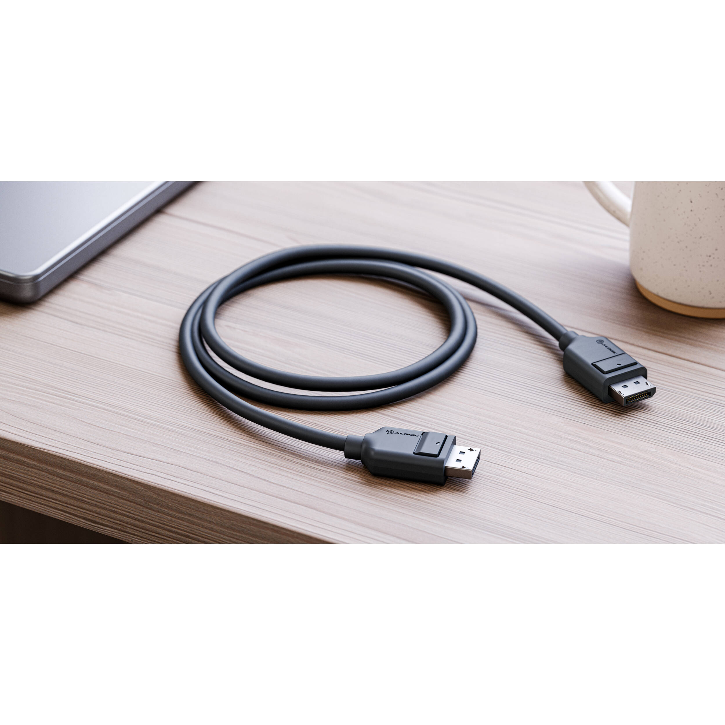 ALOGIC ELEMENTS DISPLAYPORT CABLE WITH 4K SUPPORT - MALE TO MALE - 1M — view 6