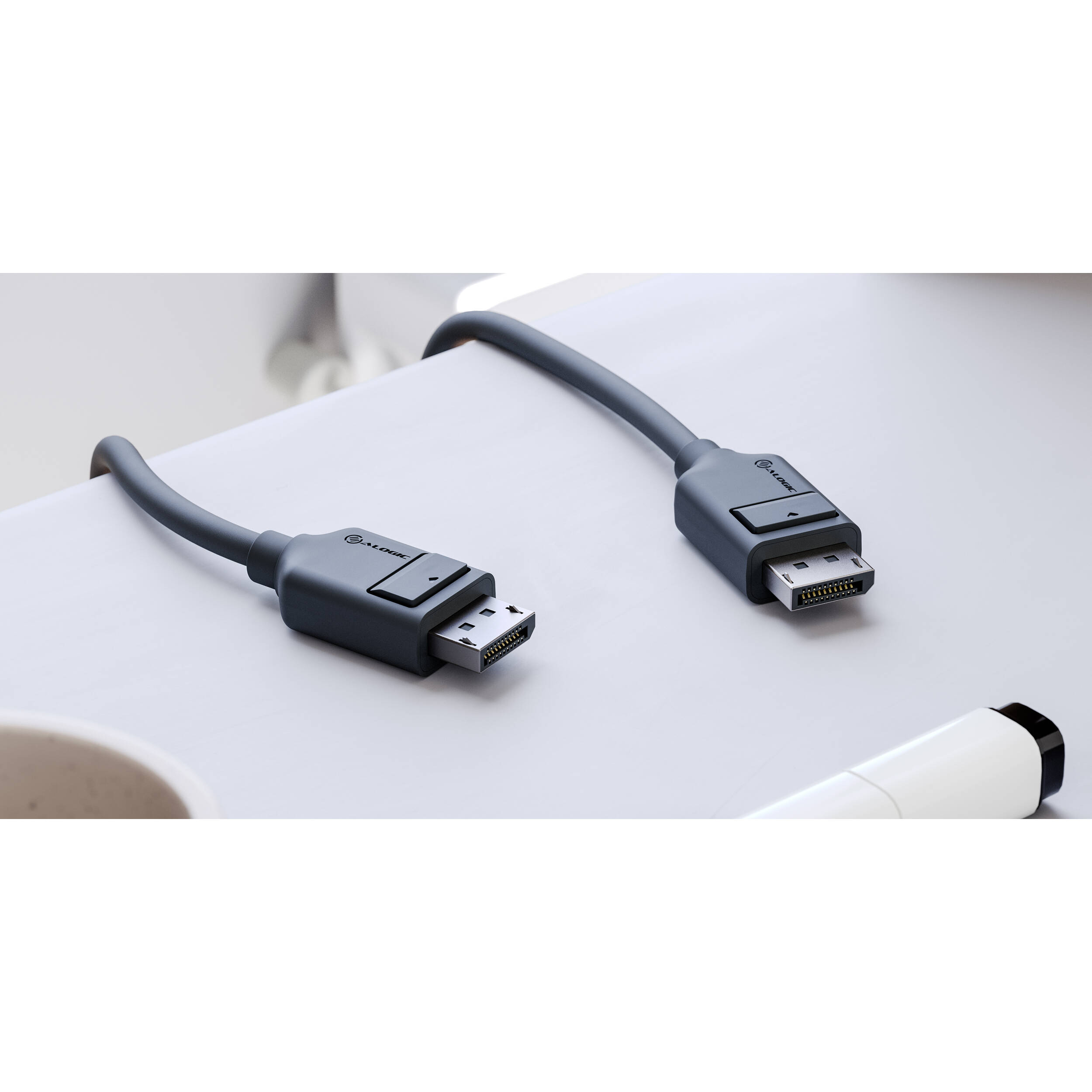 ALOGIC ELEMENTS DISPLAYPORT CABLE WITH 4K SUPPORT - MALE TO MALE - 1M — view 7