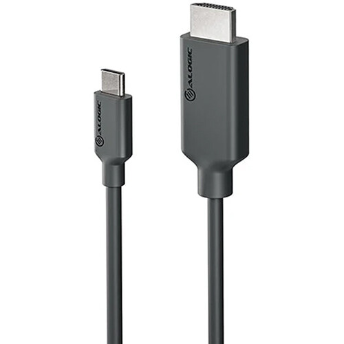 ALOGIC ELEMENTS USB-C to HDMI cable, 2 m, male to male, for 4K display connections — view 3