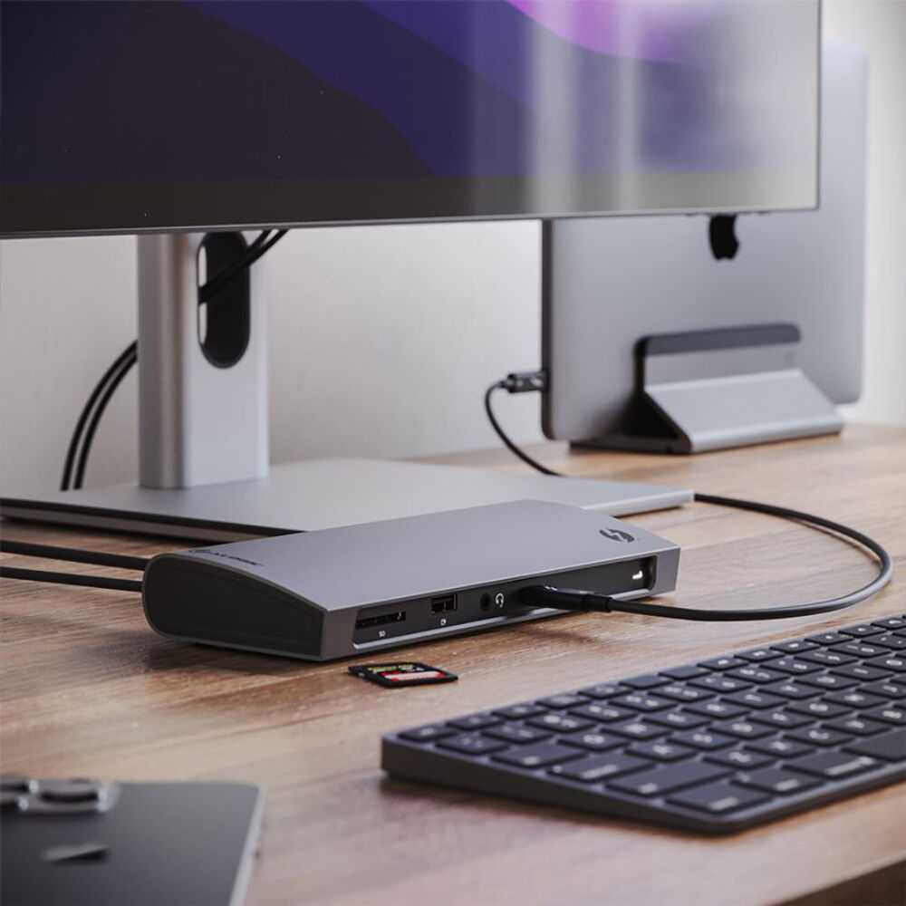 ALOGIC THUNDERBOLT 4 BLAZE DOCKING STATION TRIPLE THUNDERBOLT OUTPUTS — view 2