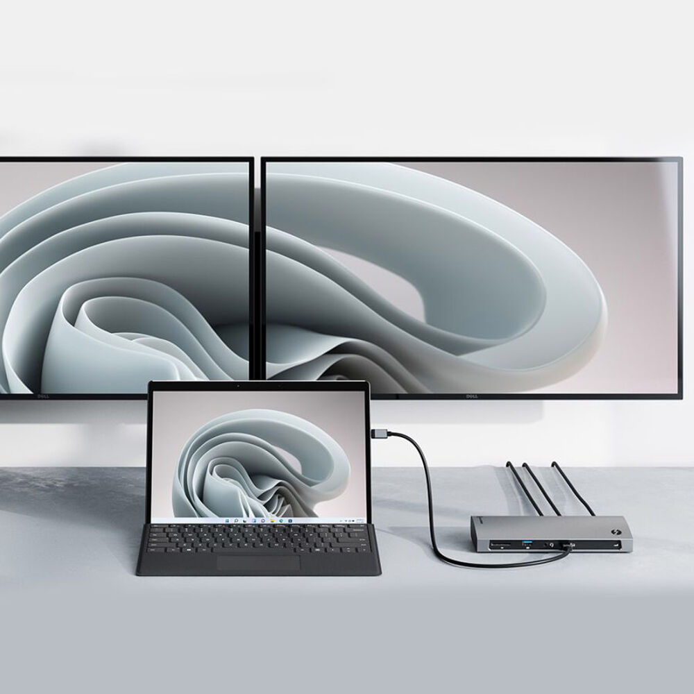 ALOGIC THUNDERBOLT 4 BLAZE DOCKING STATION TRIPLE THUNDERBOLT OUTPUTS — view 3