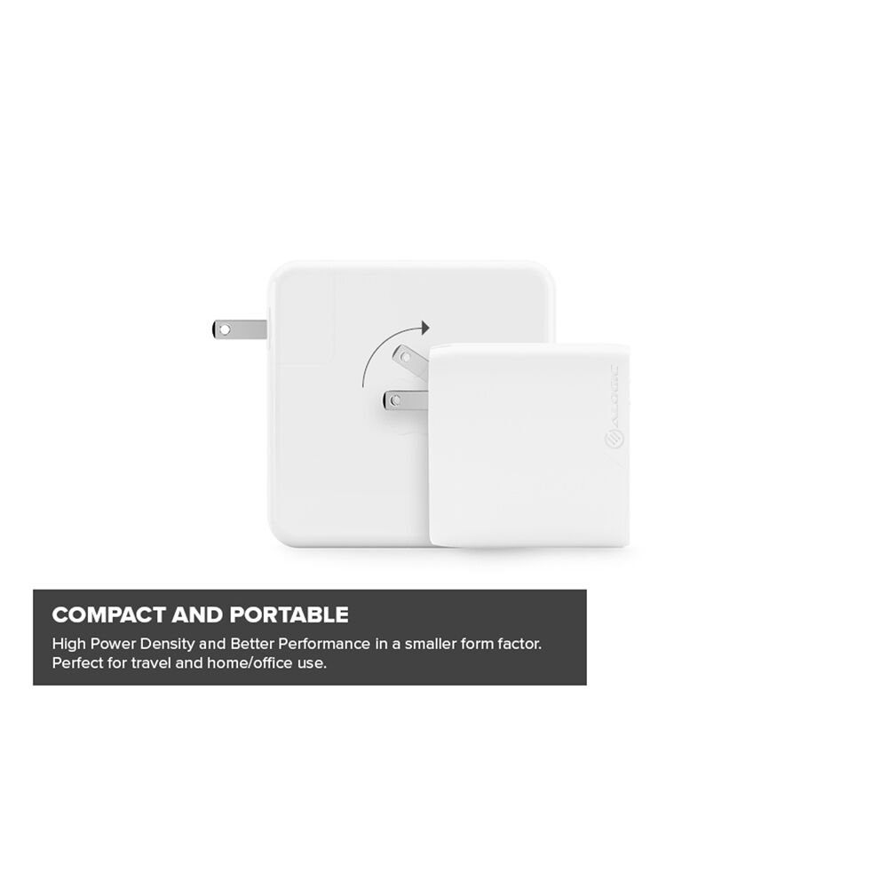 ALOGIC 1X100 Rapid Power100W GaN Charge WCG1X100-US compact USB-C charger — view 8