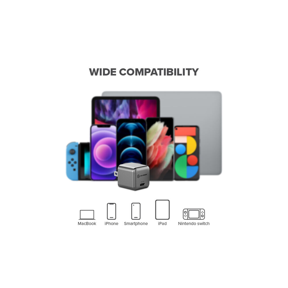 ALOGIC 30W GaN USB-C wall charger, US version, compact single-port design — view 16