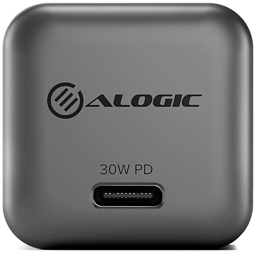 ALOGIC 30W GaN USB-C wall charger, US version, compact single-port design — view 4