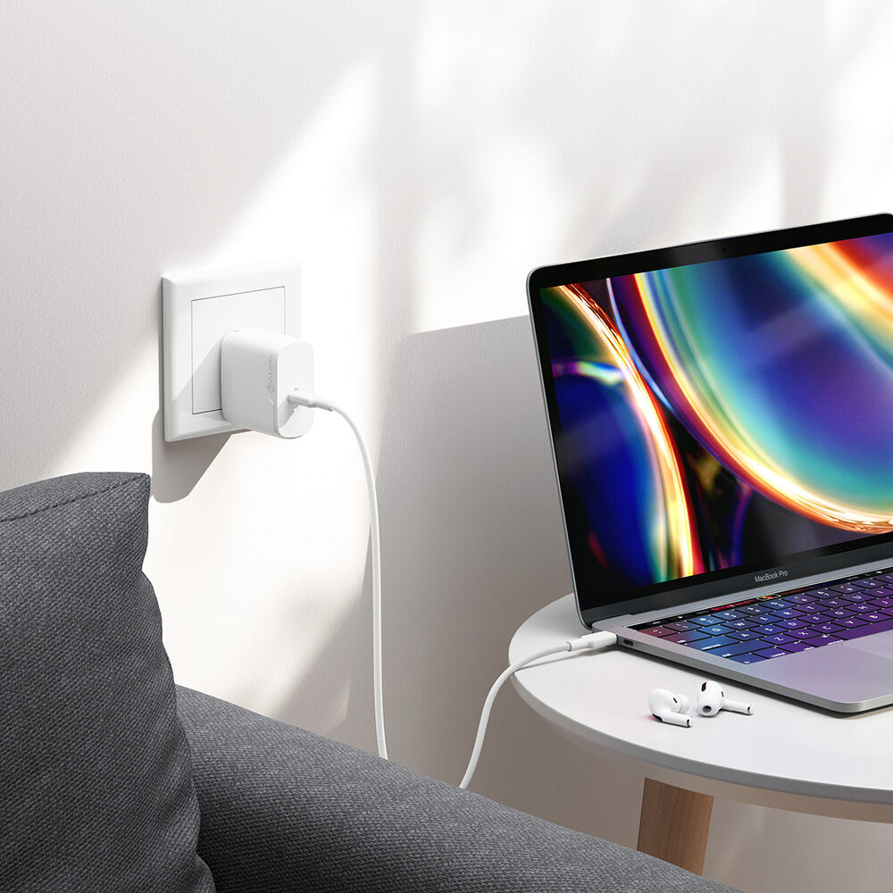 ALOGIC 65 W GaN charger with included 2 m USB-C charging cable — view 14