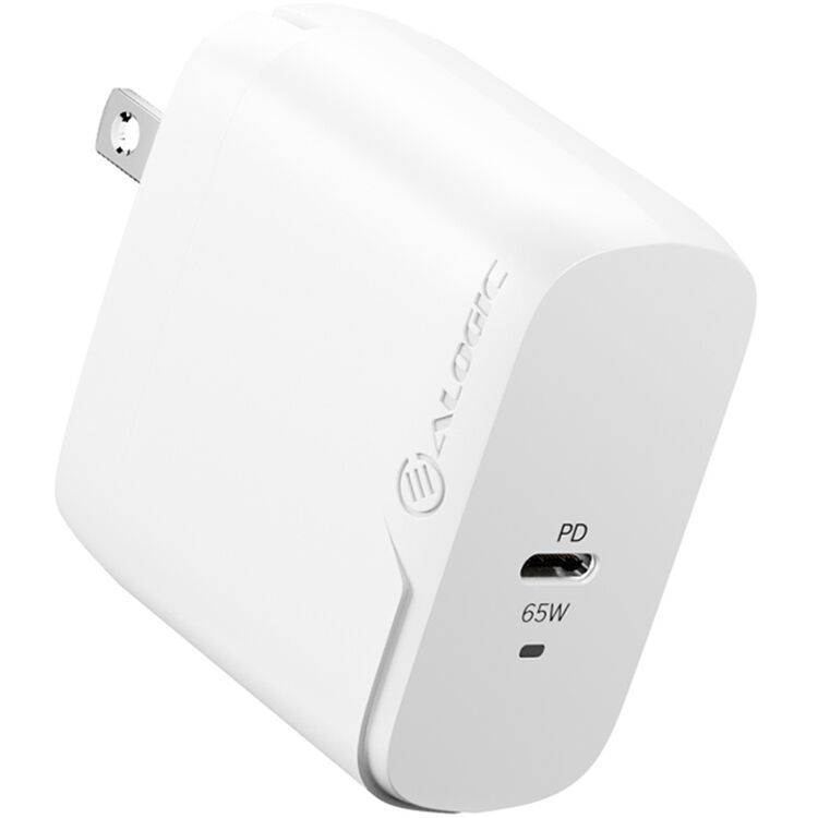 ALOGIC 65 W GaN charger with included 2 m USB-C charging cable — view 3