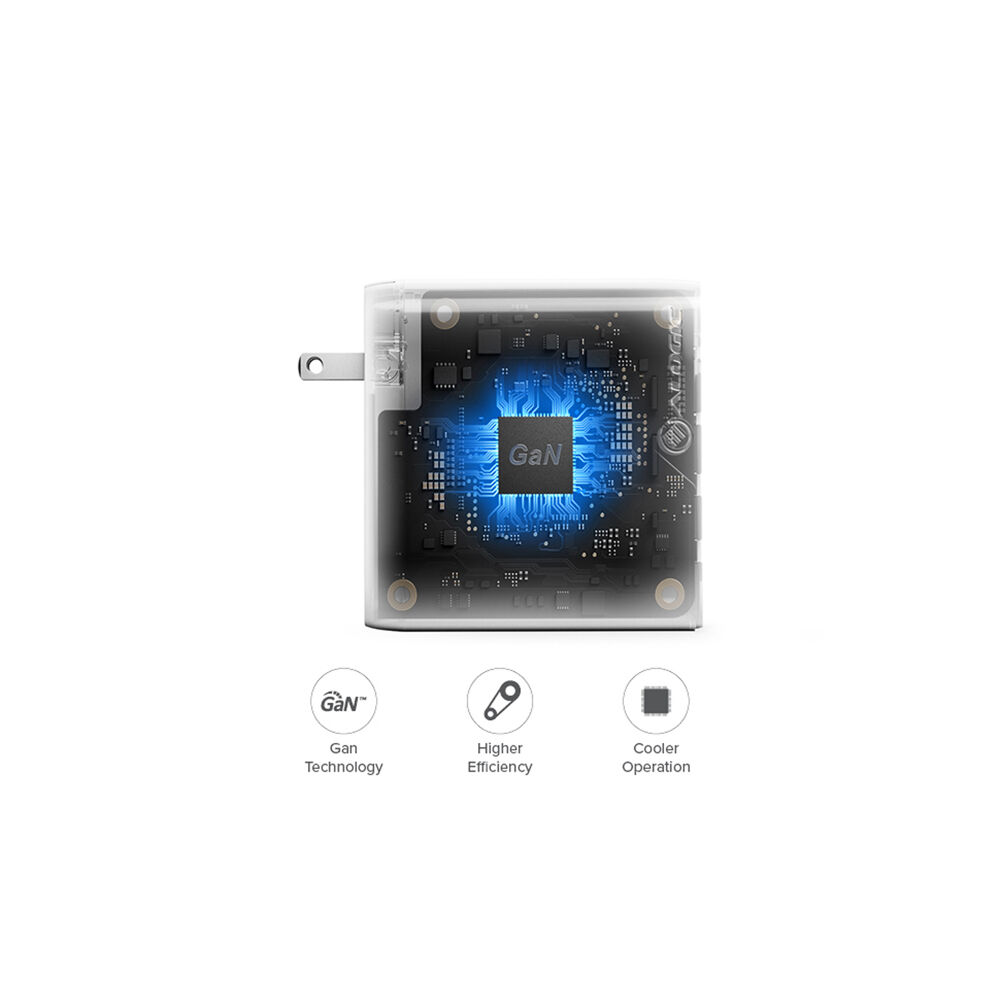 ALOGIC 65 W GaN charger with included 2 m USB-C charging cable — view 6