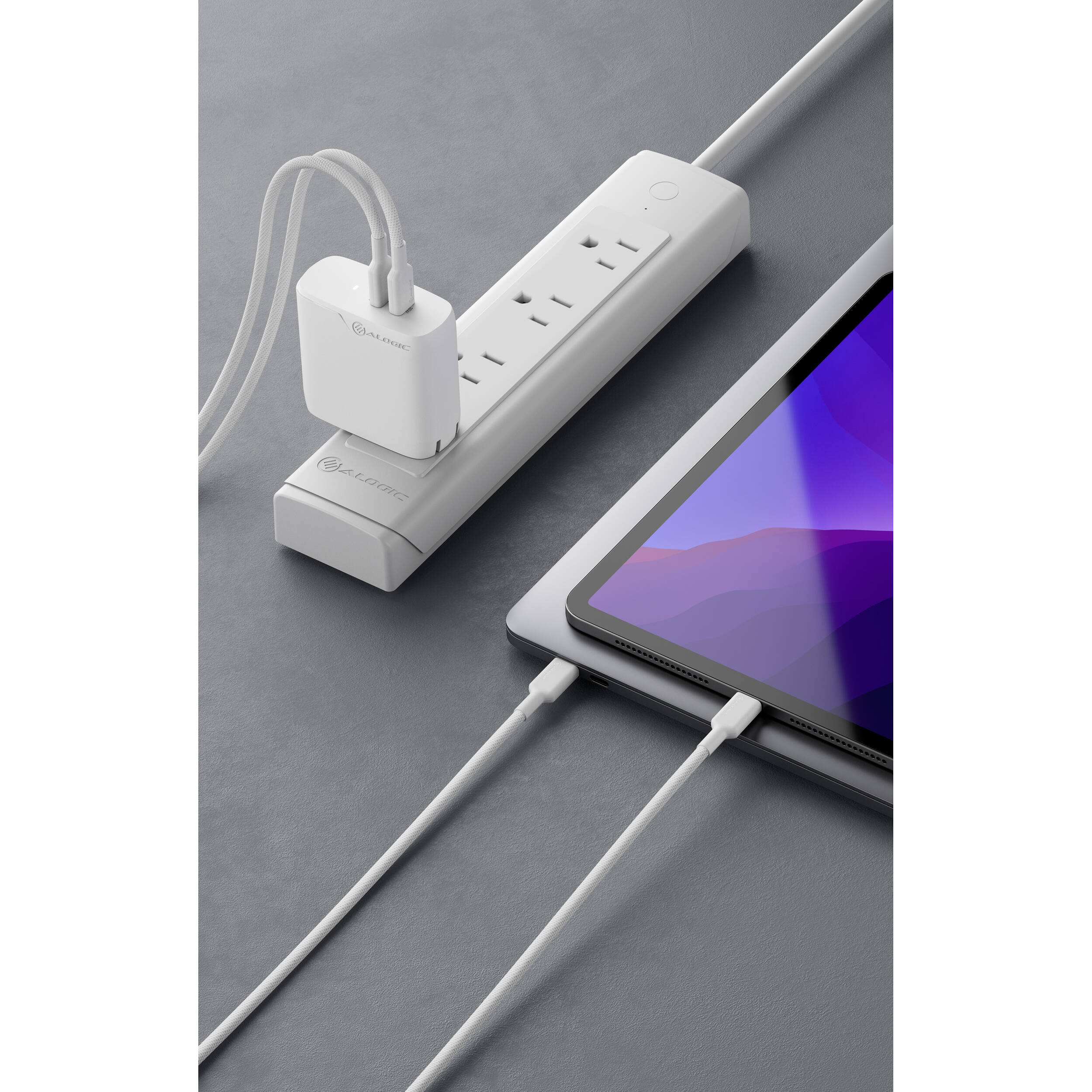 ALOGIC 2X68 RAPID POWER 68W GAN CHARGER - INCLUDES 2M USB-C CHARGING CABLE — view 14