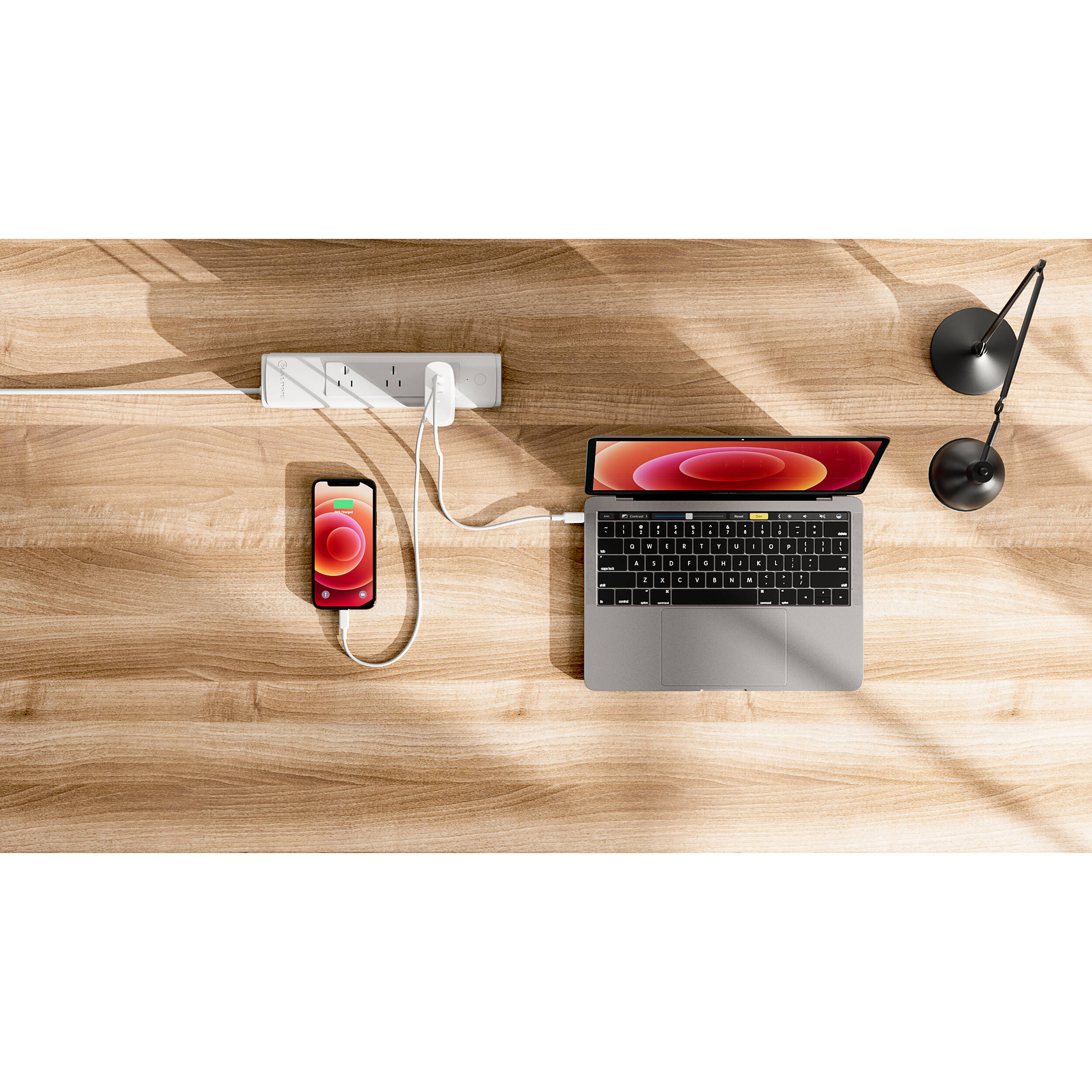 ALOGIC 2X68 RAPID POWER 68W GAN CHARGER - INCLUDES 2M USB-C CHARGING CABLE — view 9