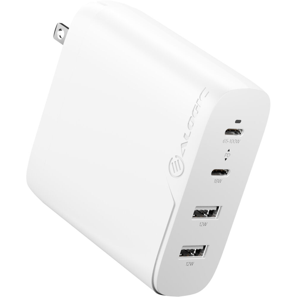 ALOGIC 4X100 Rapid Power 4-port 100 W GaN charger with USB-C charging — view 2