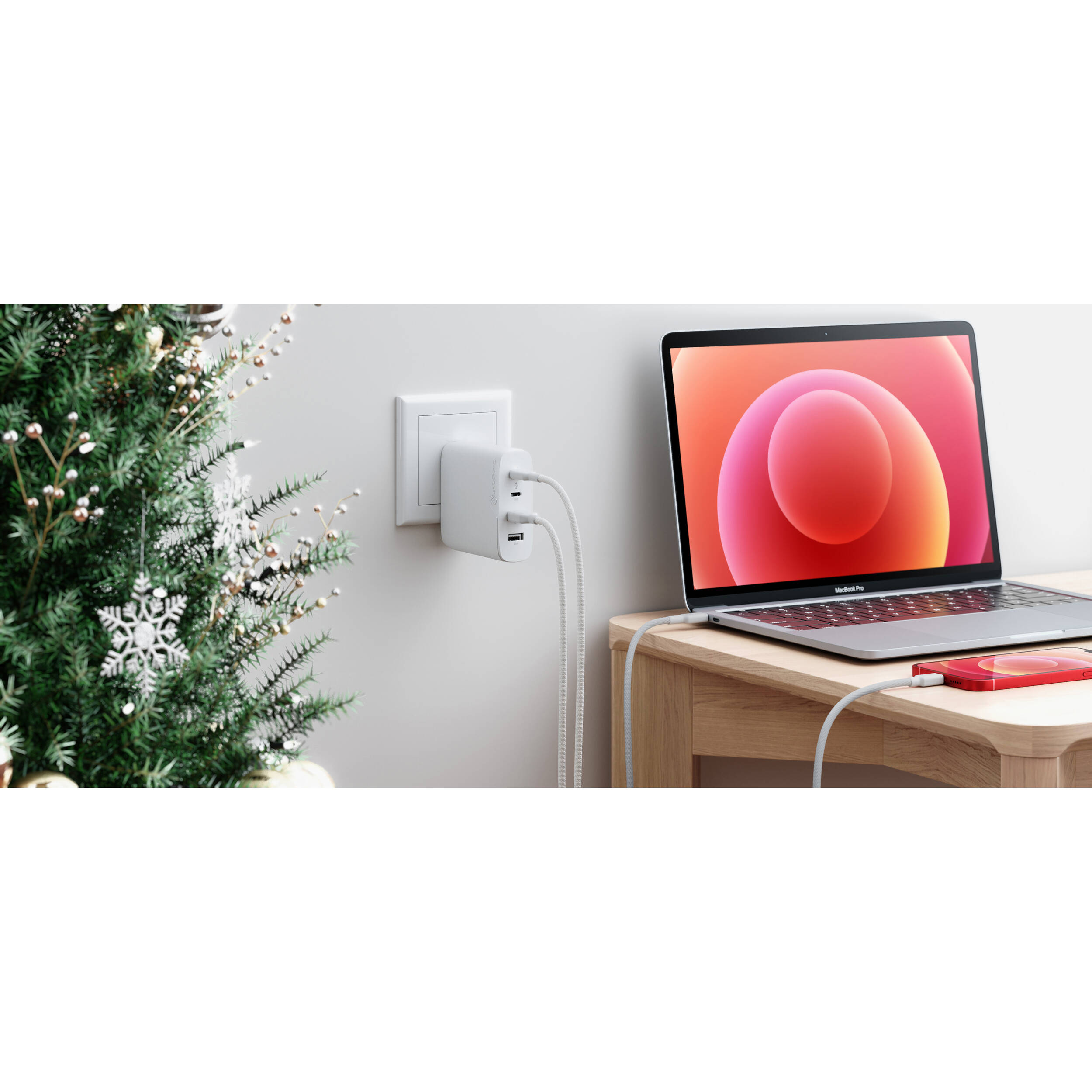 ALOGIC 4X100 Rapid Power 4-port 100 W GaN charger with USB-C charging — view 34