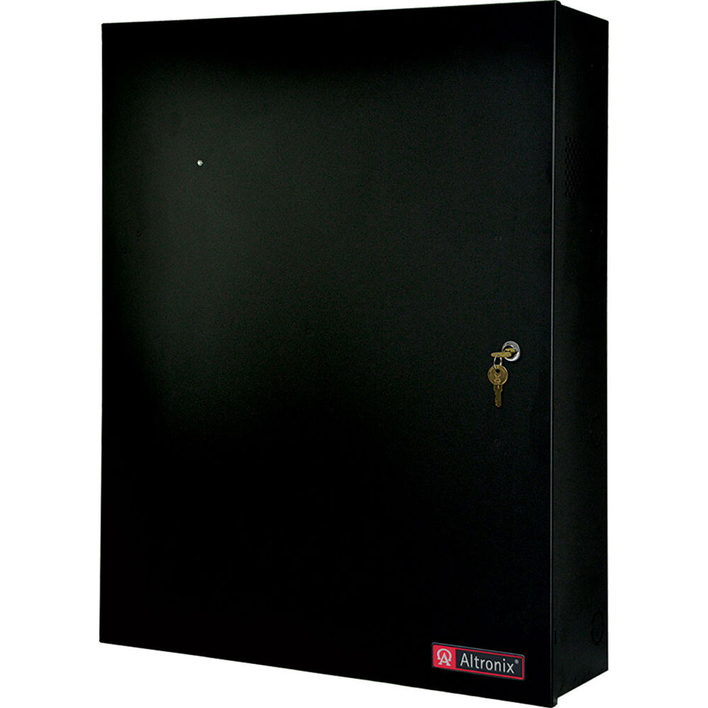 Altronix TROVE2M2 access control enclosure with Mercury backplane for panel integration — view 2