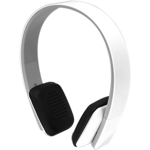 Aluratek Inc Stereo Headphone Bluetooth W/ Built in Battery Wht