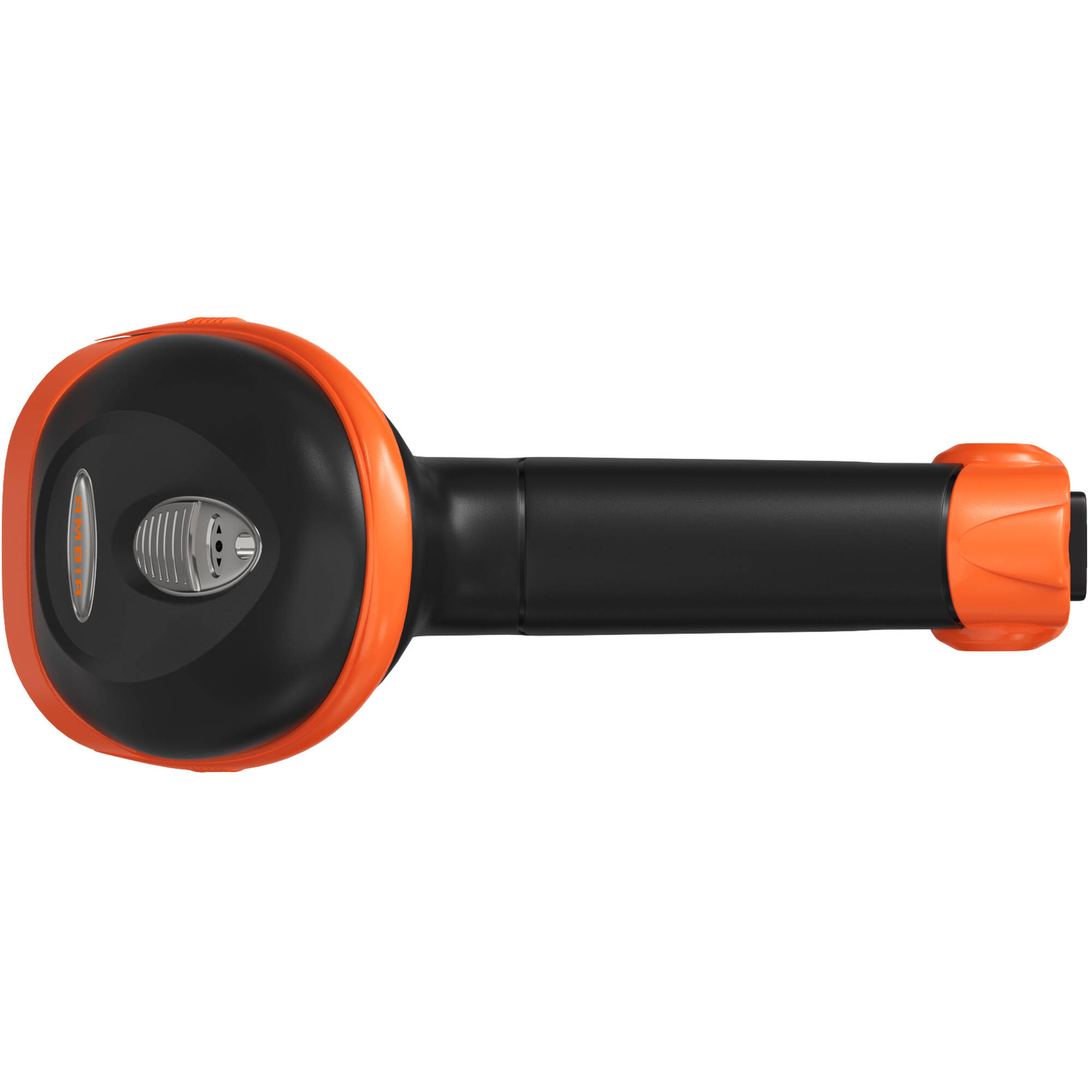 Ambir BR200-BL wireless handheld barcode scanner in black for point-of-sale use — view 3