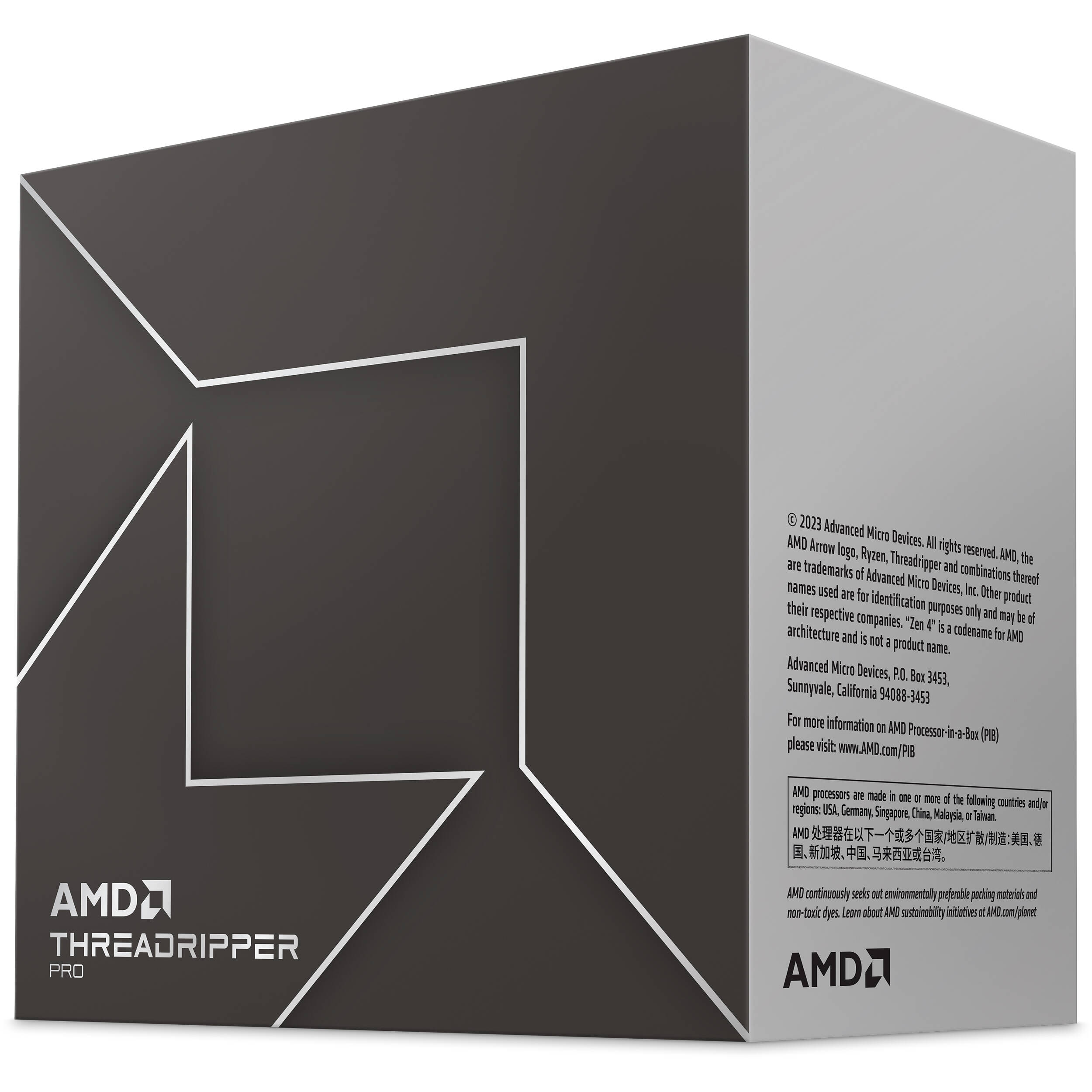 AMD RYZEN THREADRIPPER PRO 7965WX 350W SP6 WOF — view 2