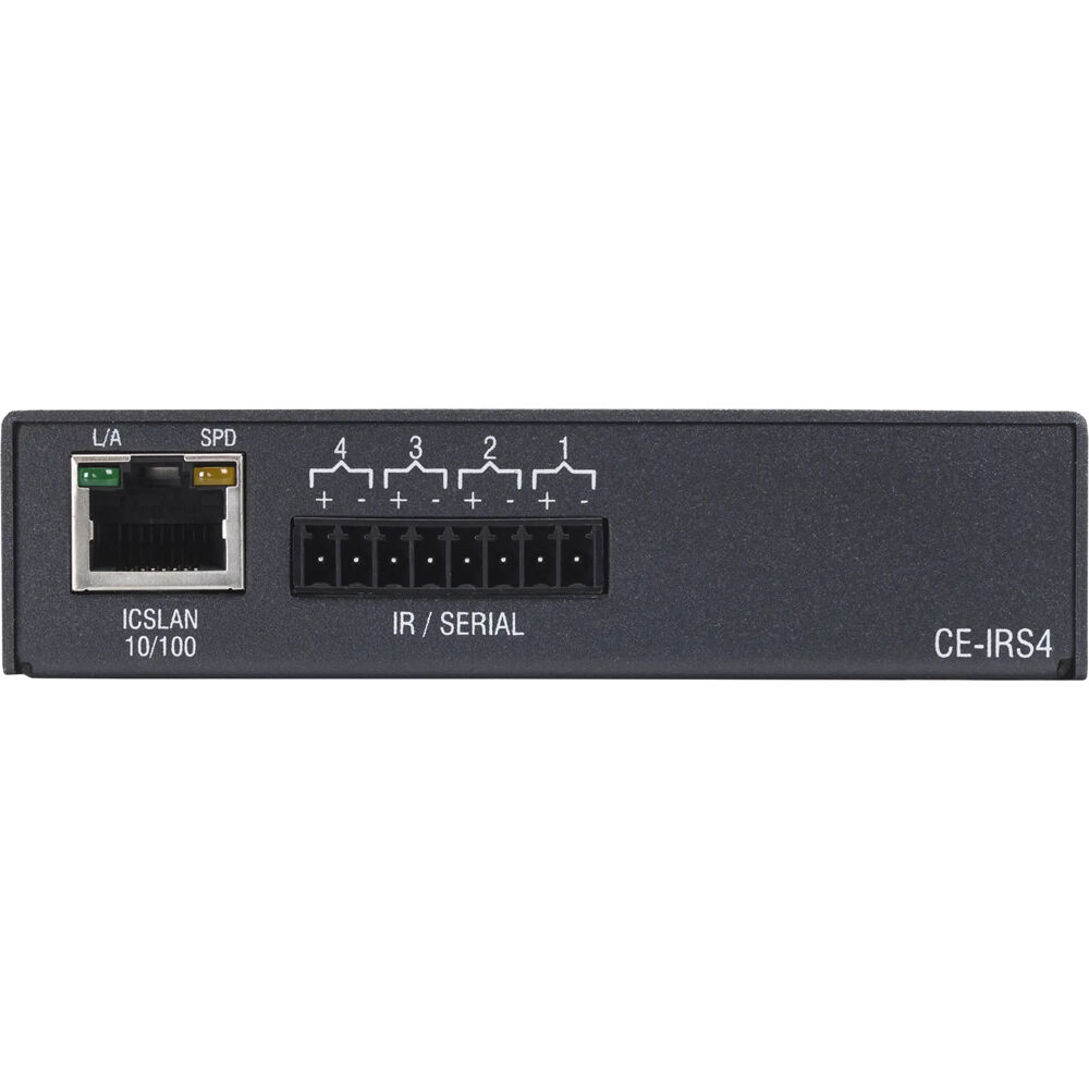 Harman AMX CE IRS4 universal control extender with 4 IR/S ports and angled connector — view 3