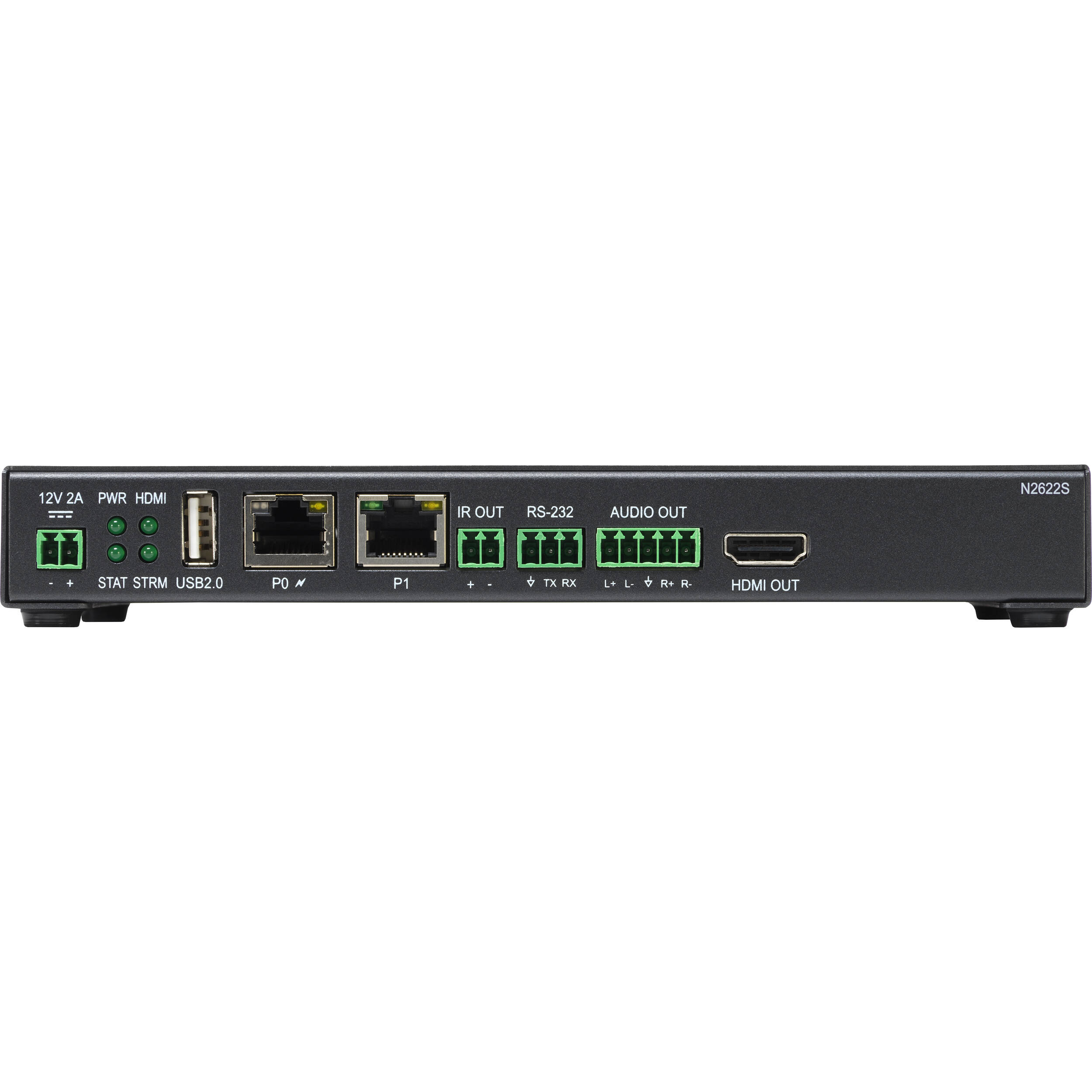 AMX N2600 Decoder by Harman, dual-stream codec AV decoder for enterprise video distribution — view 4