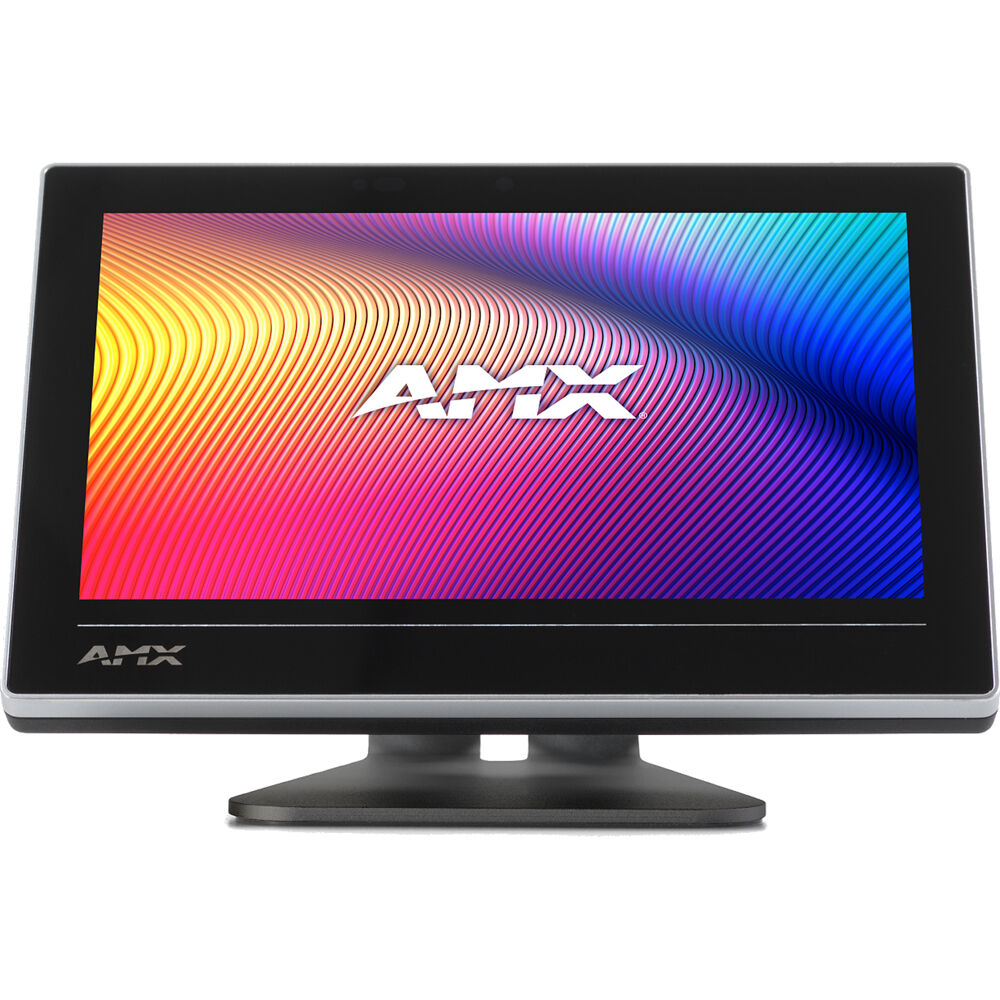 AMX tablet PC stand for tabletop deployment on a desk — view 3
