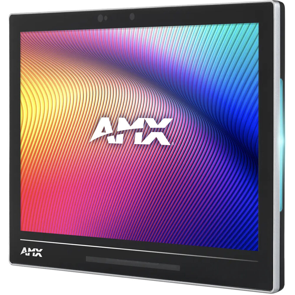 AMX 10.1 inch pro-grade touch panel for AV room control — view 4