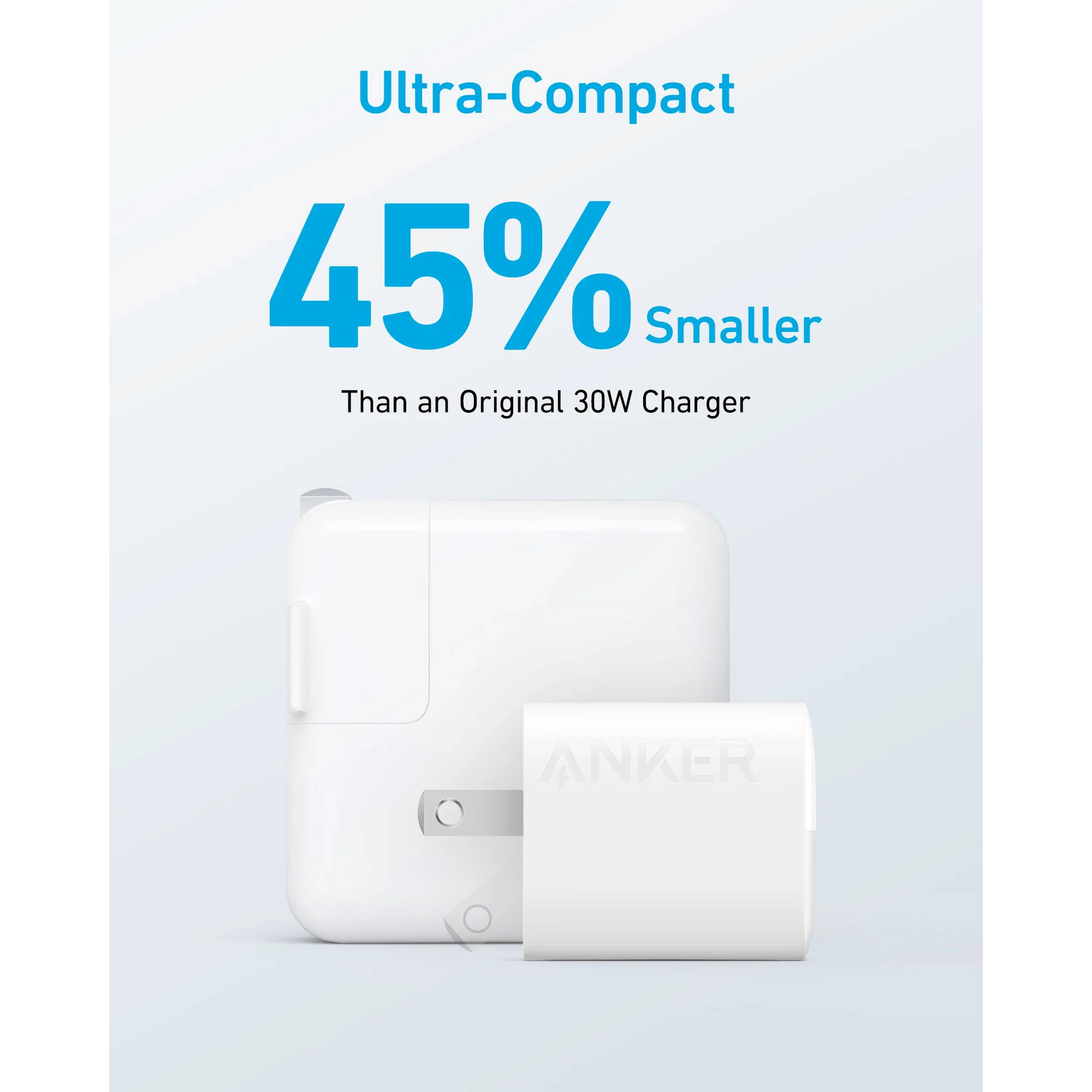 Anker 323 Charger (32W) PD compact USB-C wall charger — view 4
