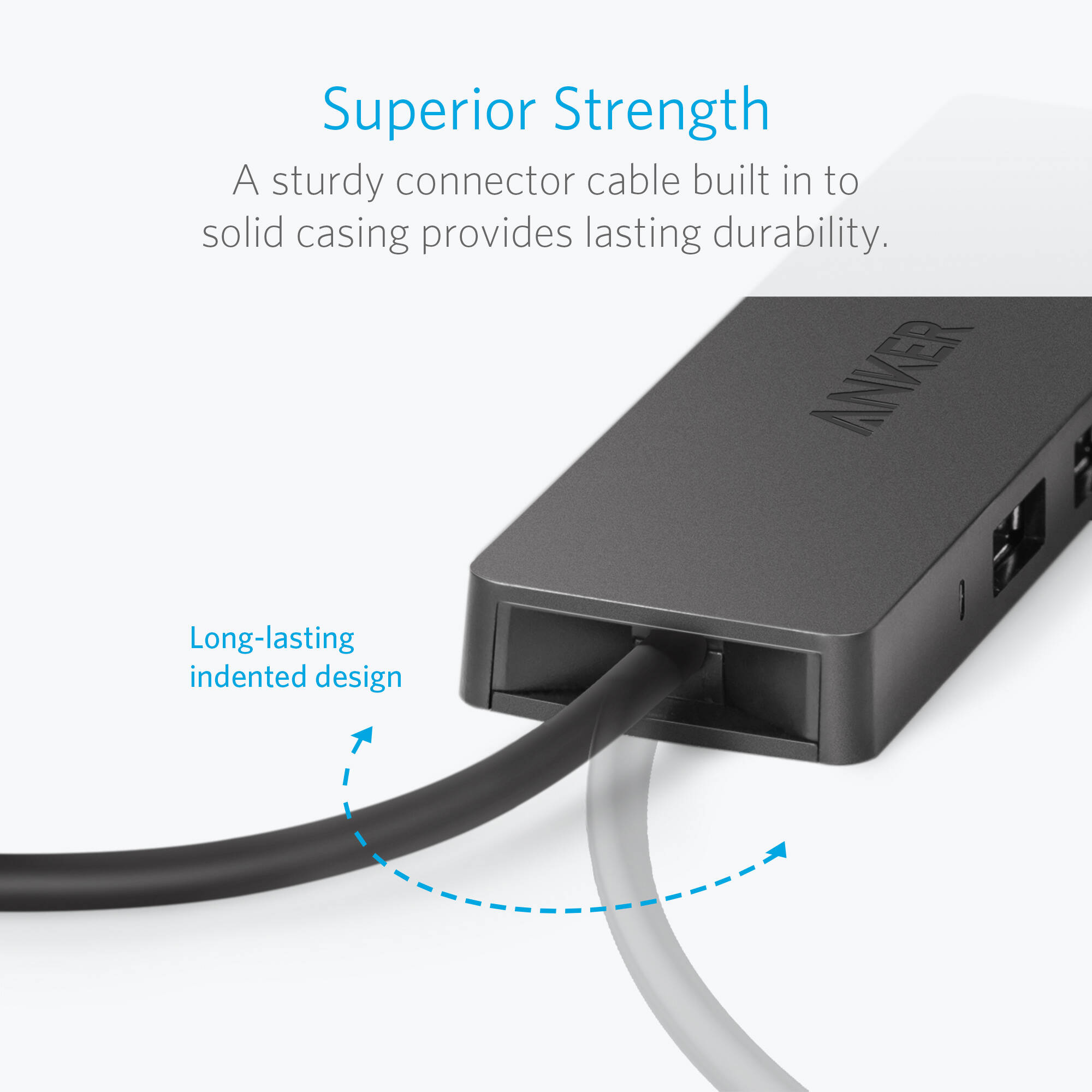 ANKER ULTRA SLIM 4-PORT USB 3.0 HUB ANKER ULTRA SLIM 4-PORT USB 3.0 HUB — view 2